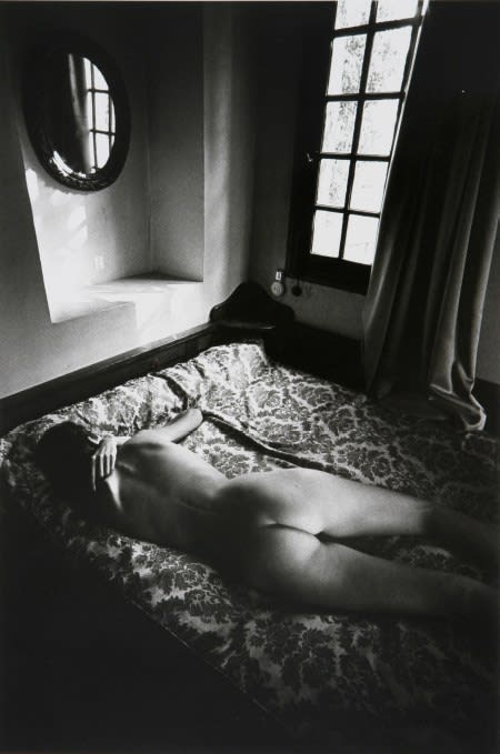 Jeanloup Sieff Nude On A Bed Ira Stehmann