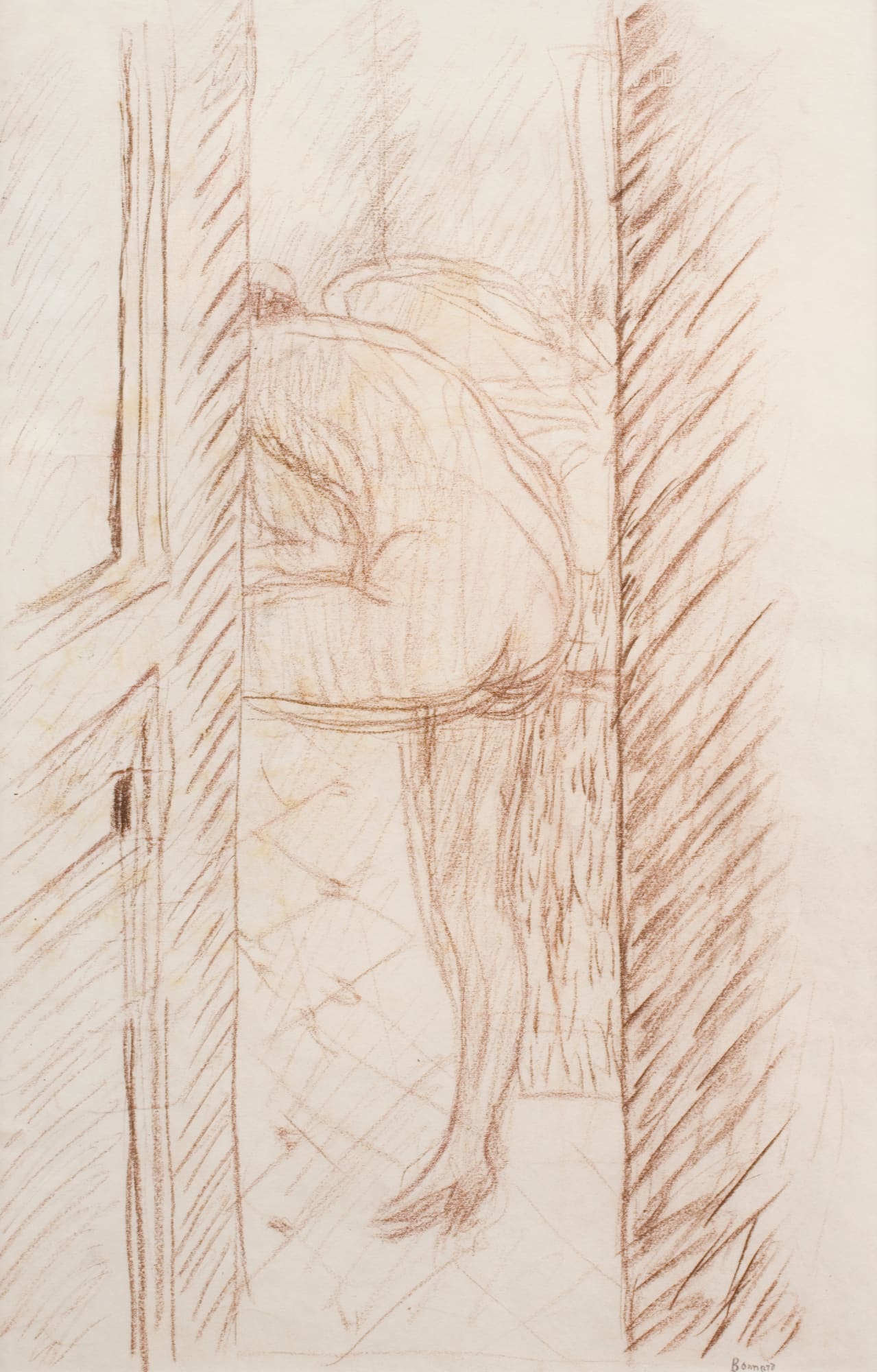 Pierre Bonnard Nude In A Bathroom 1930 C Piano Nobile