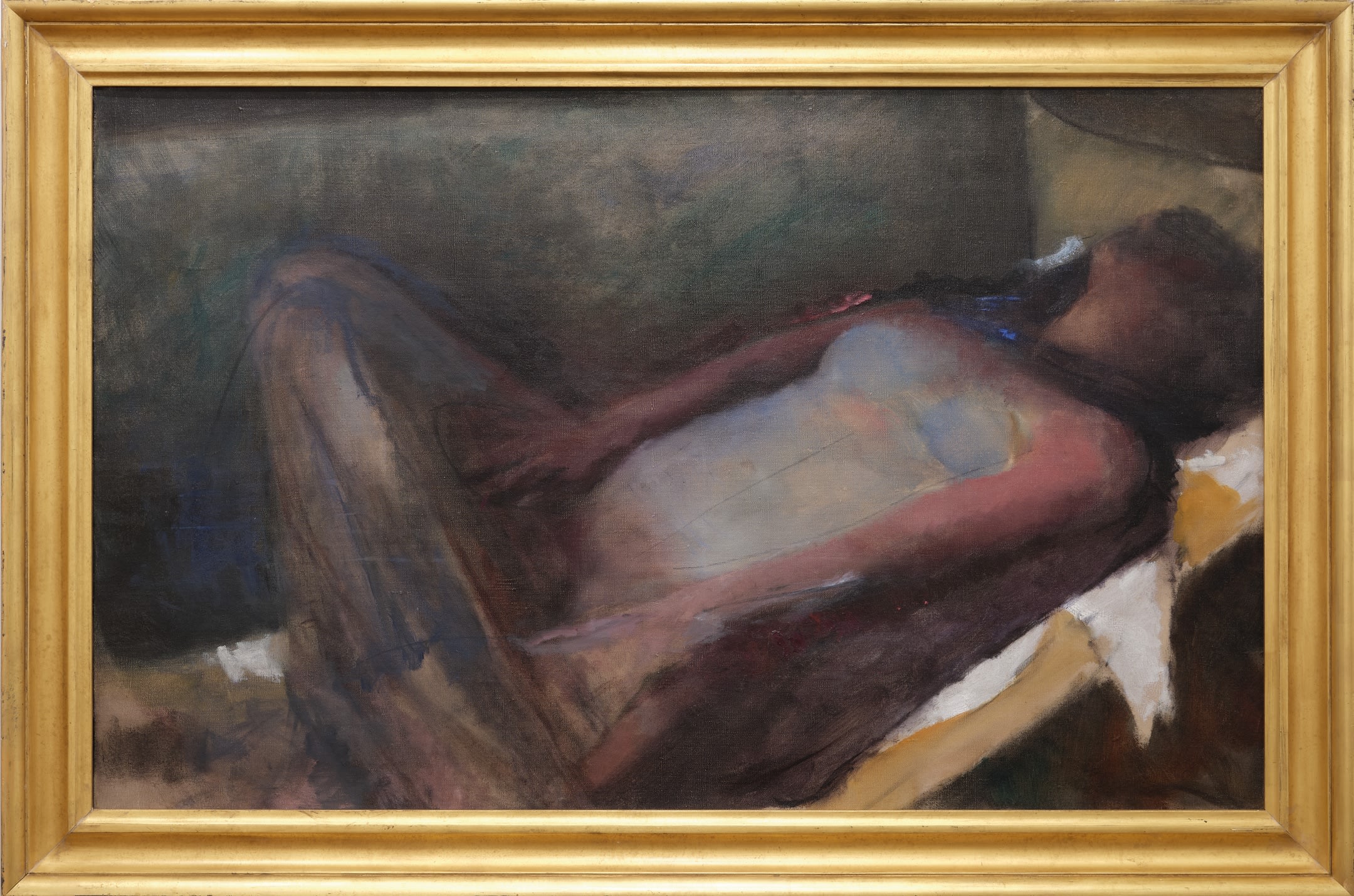 Arthur B Carles Reclining Nude Circa Lincoln Glenn