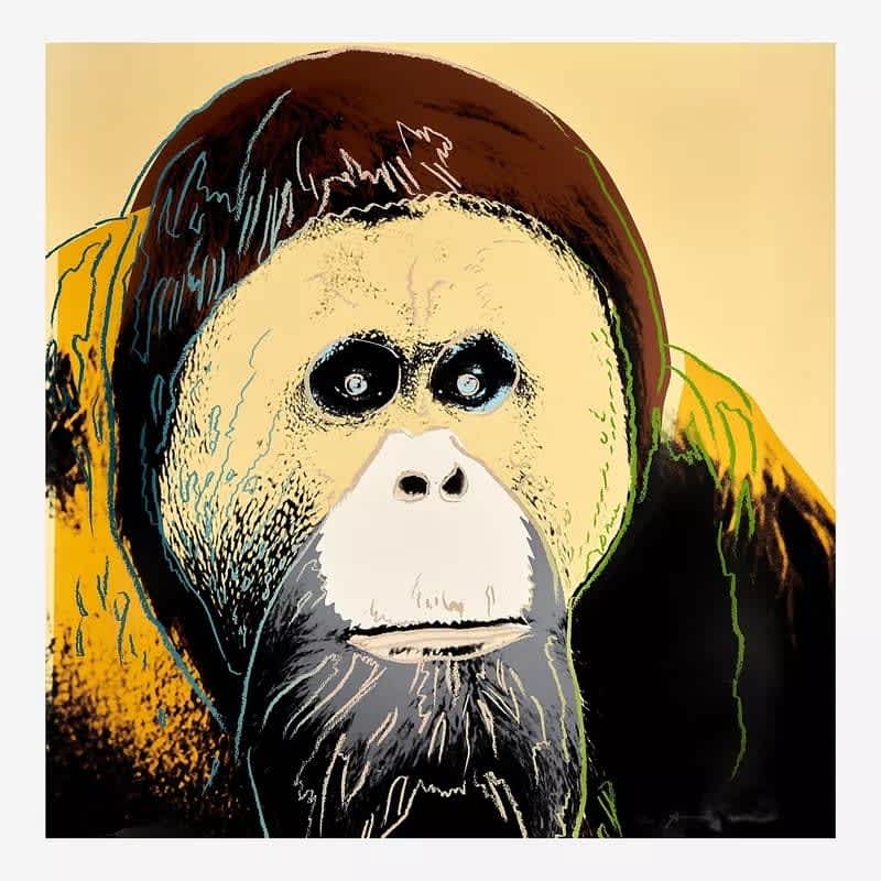 Andy Warhol orangutan