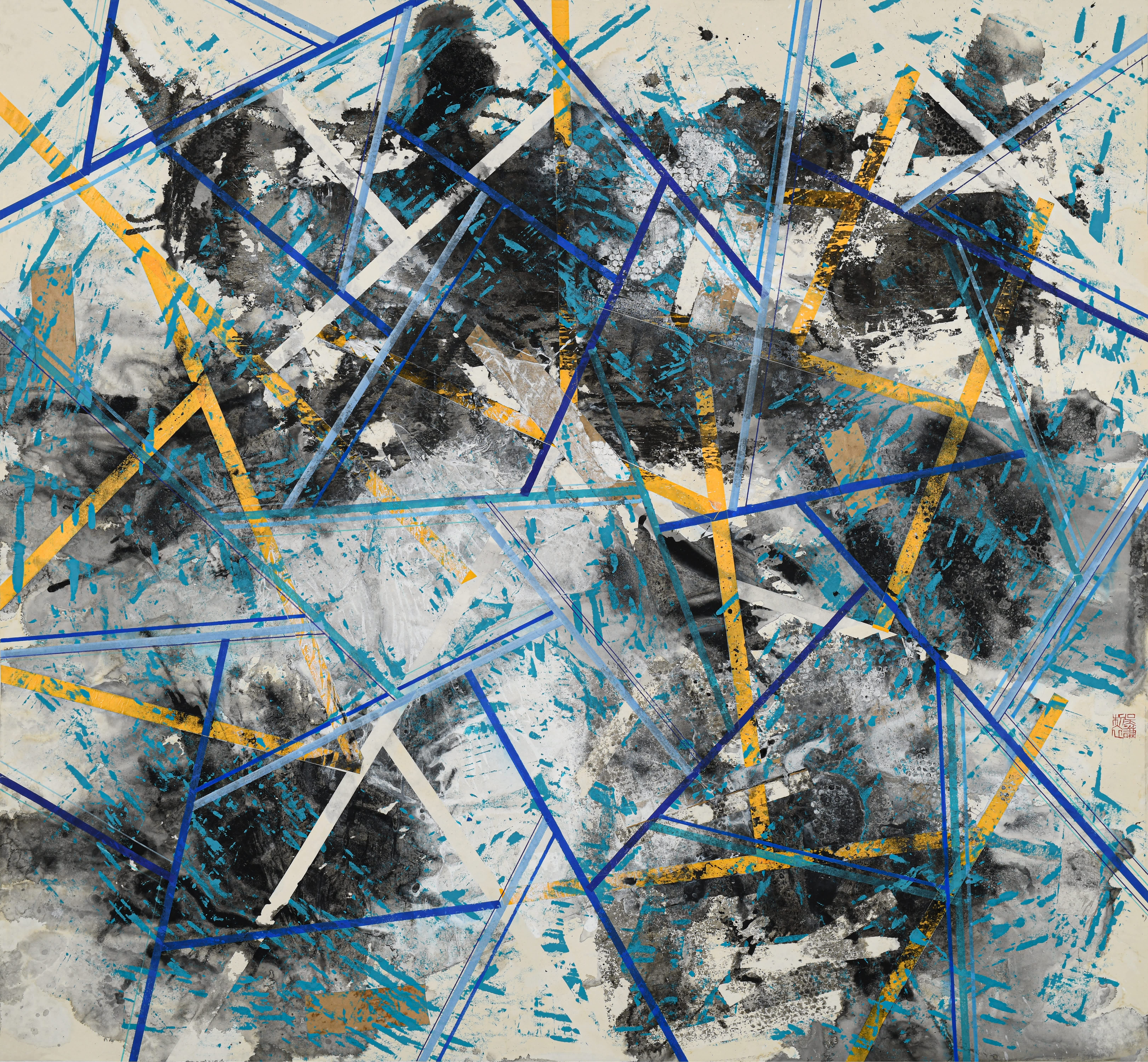 Qian Wu: Black and Blue