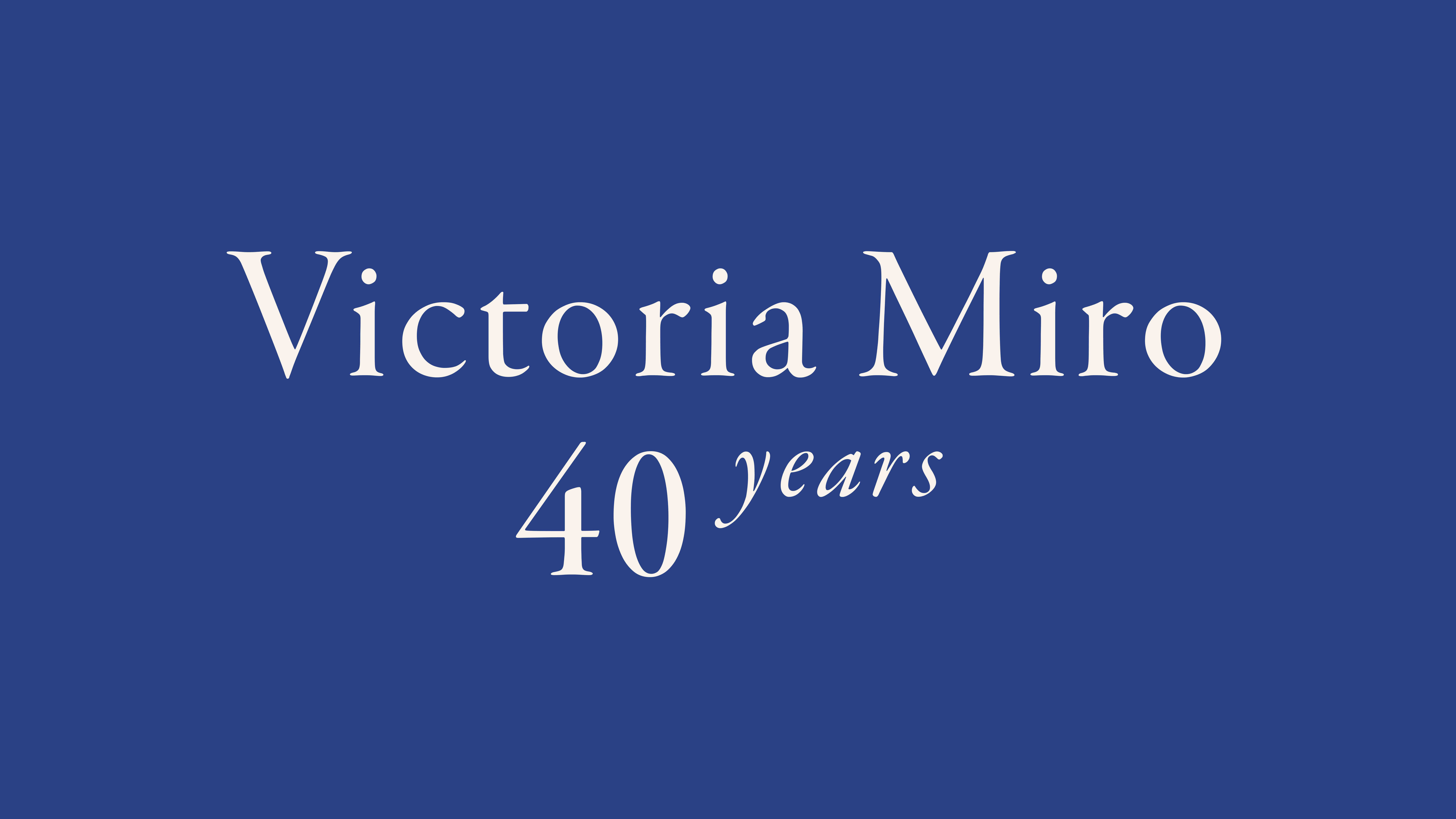Victoria Miro: 40 Years