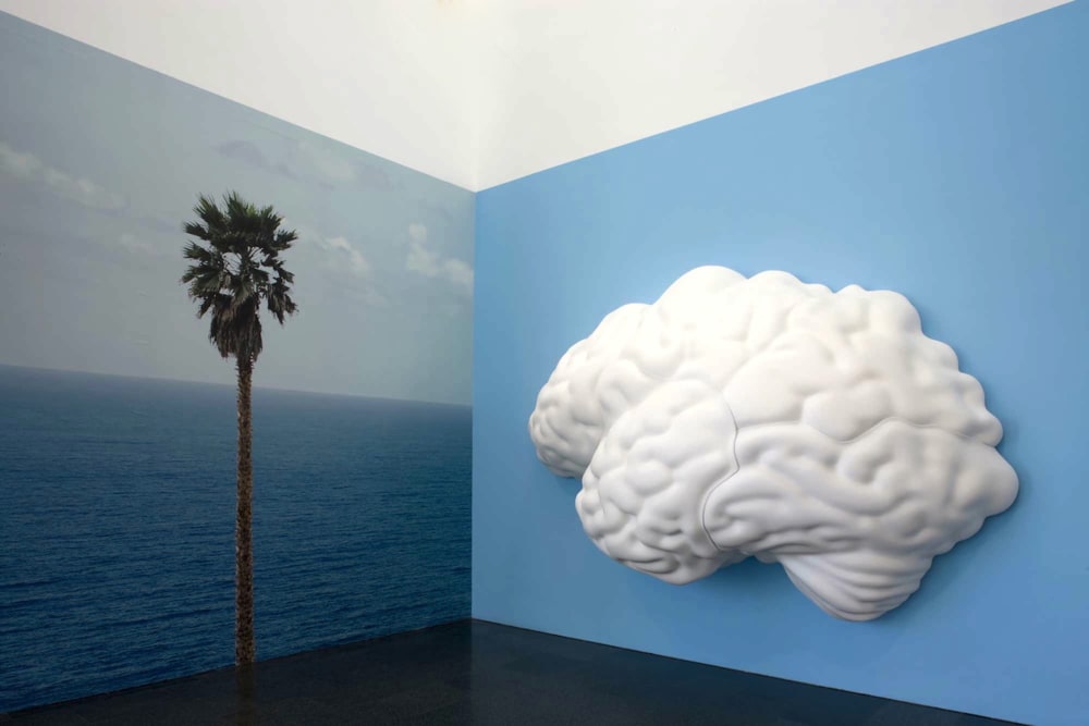 速くおよび自由な ジョン・バルデッサリ tree/seascape Palm - 抽象画 