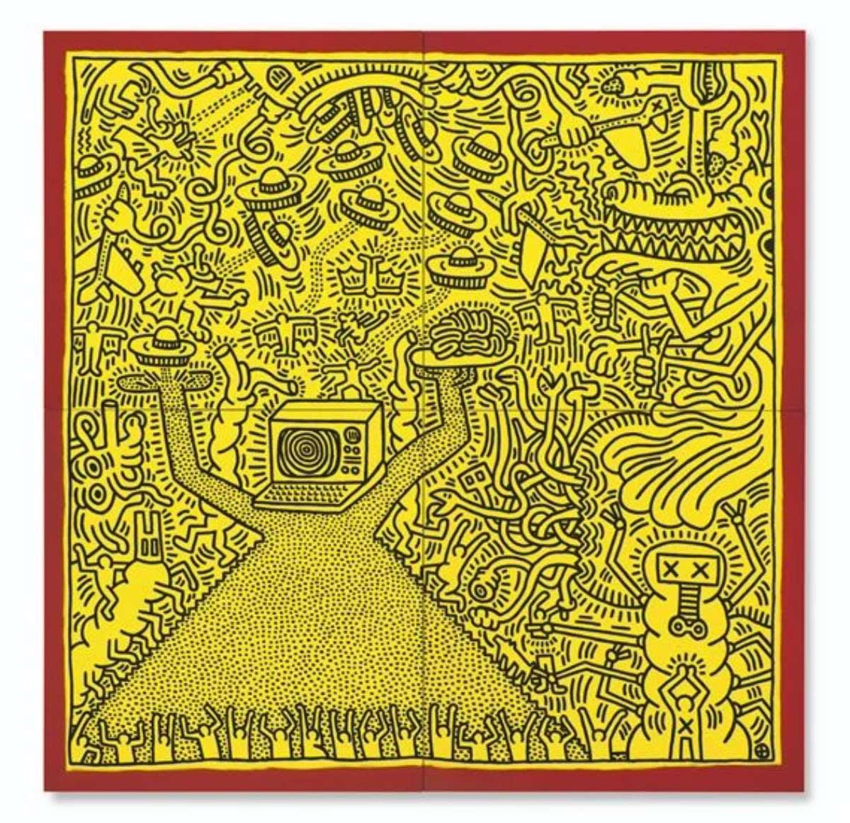 Untitled Keith Haring © 1984