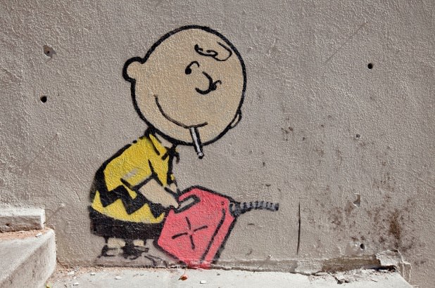 Banksy Charlie Brown