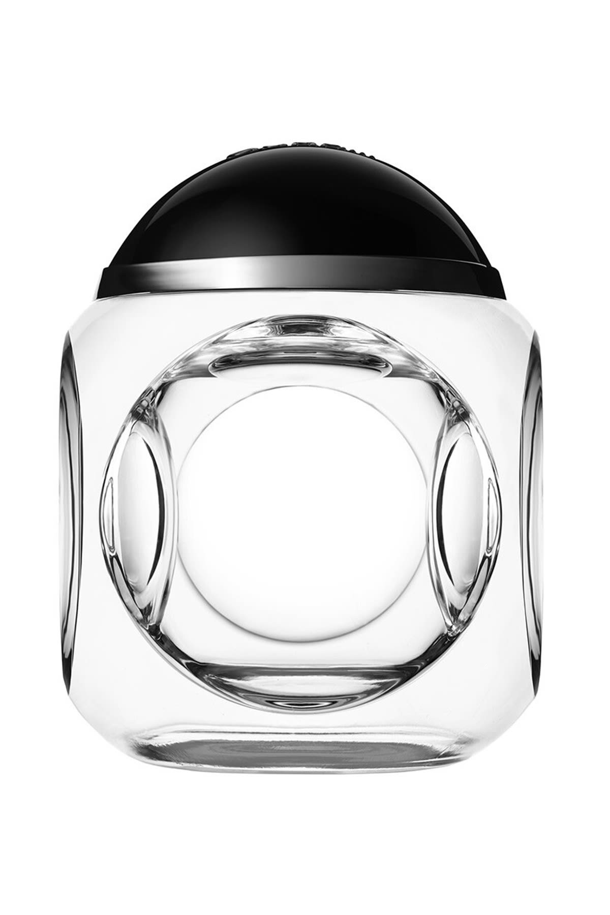 Close-up full frame front view of a Dunhill Century fragrance bottle.