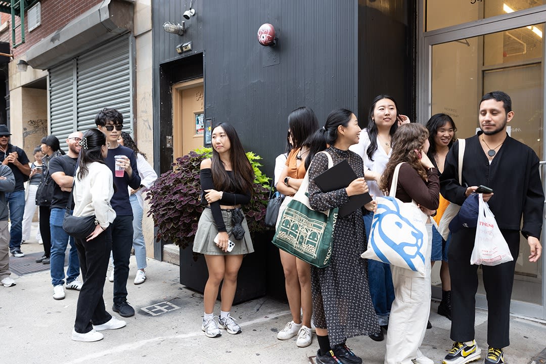 The line outside of Felicia Chiao 