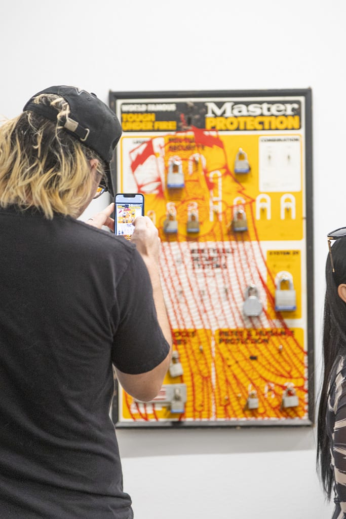 Image from the opening reception of GATS: 2- Years of GATS.