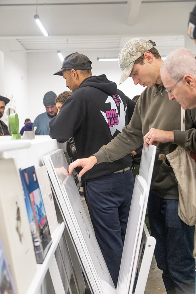 Image from the opening reception of GATS: 20 Years of GATS.