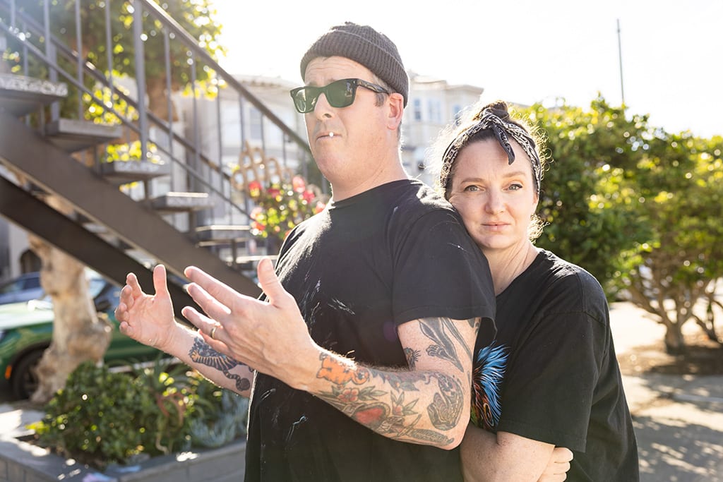 Image of artist duo KeFe.