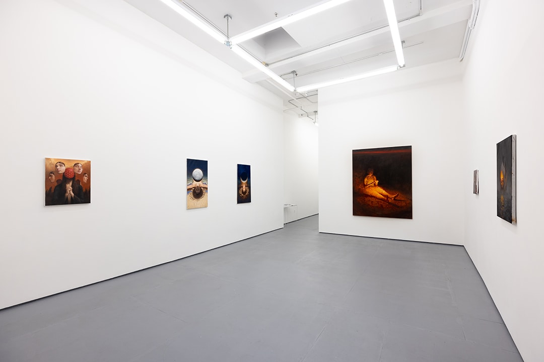 Installation view of the Miles Johnston solo exhibition at Harman Projects NYC.