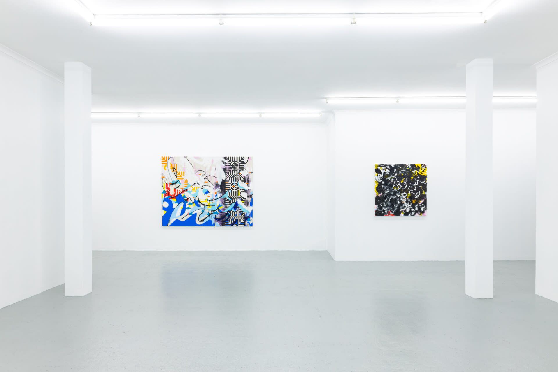Tala Worrell Down the Line Exhibition View