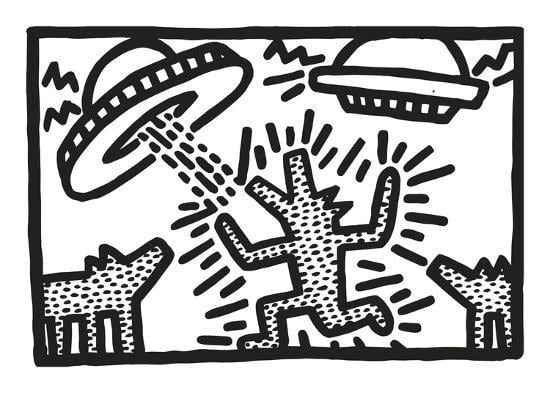 Untitled by Keith Haring , 1982