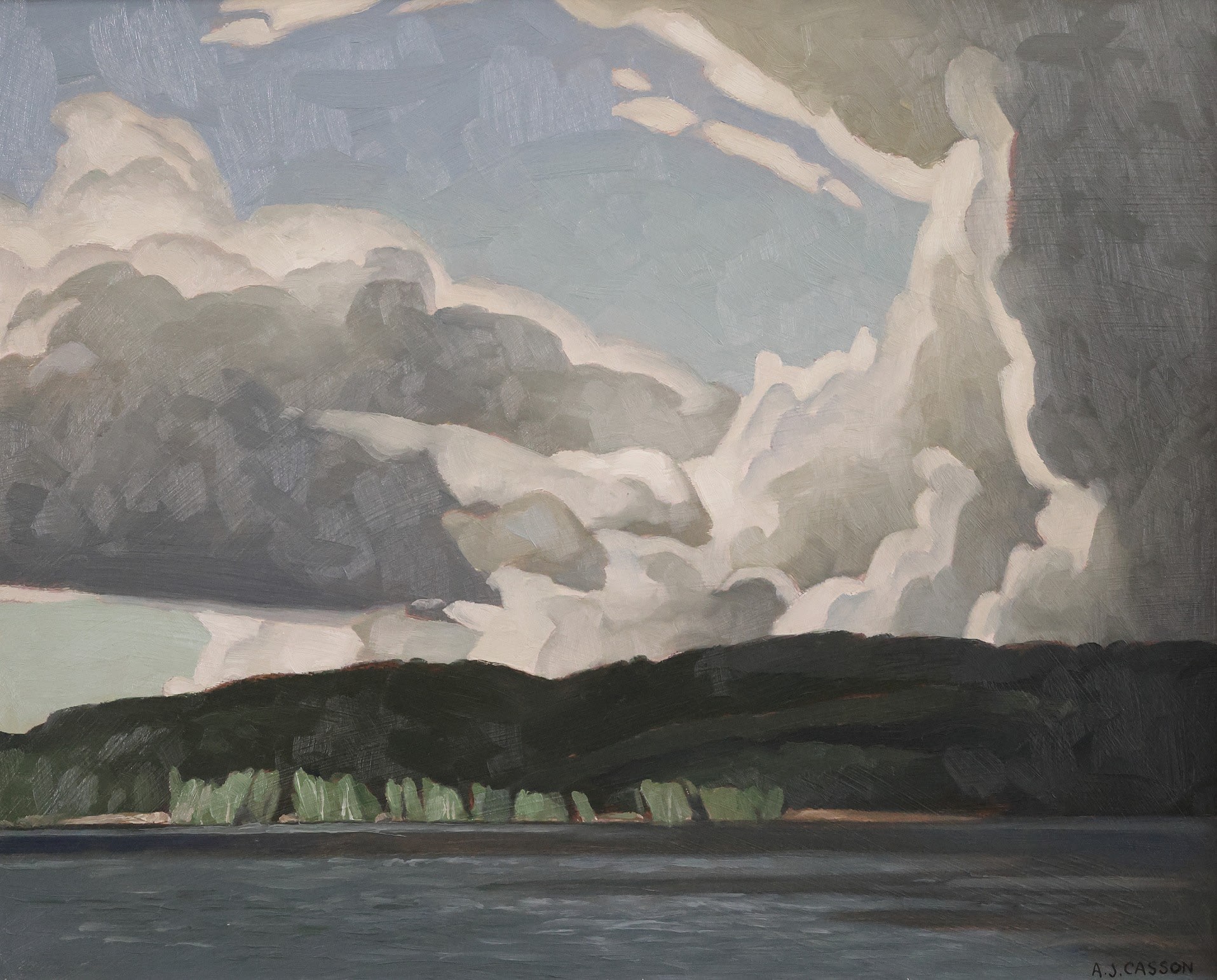 A.J. Casson; Storm Clouds, Algonquin Park