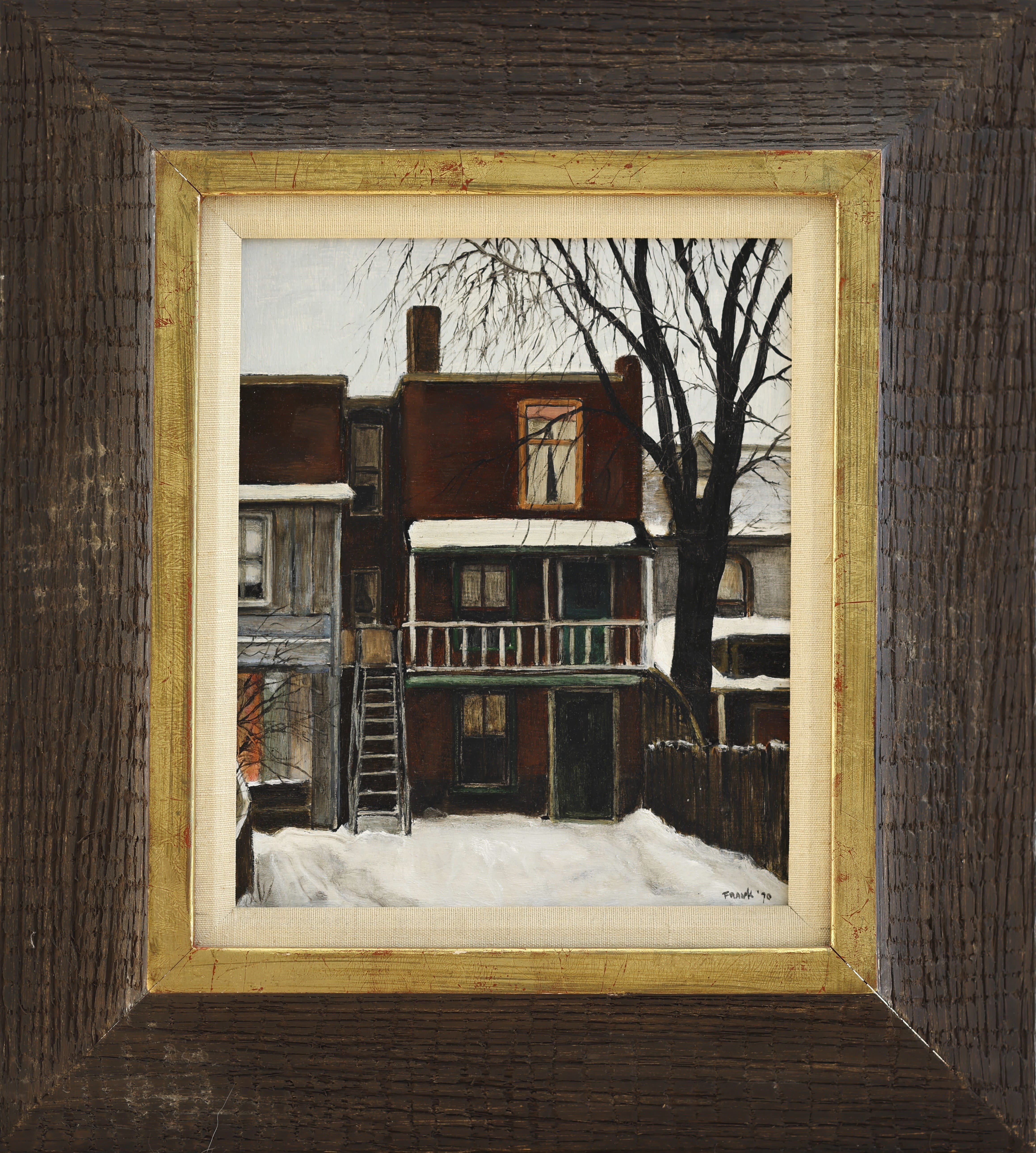 Albert Franck; Back of Sherbourne St.  