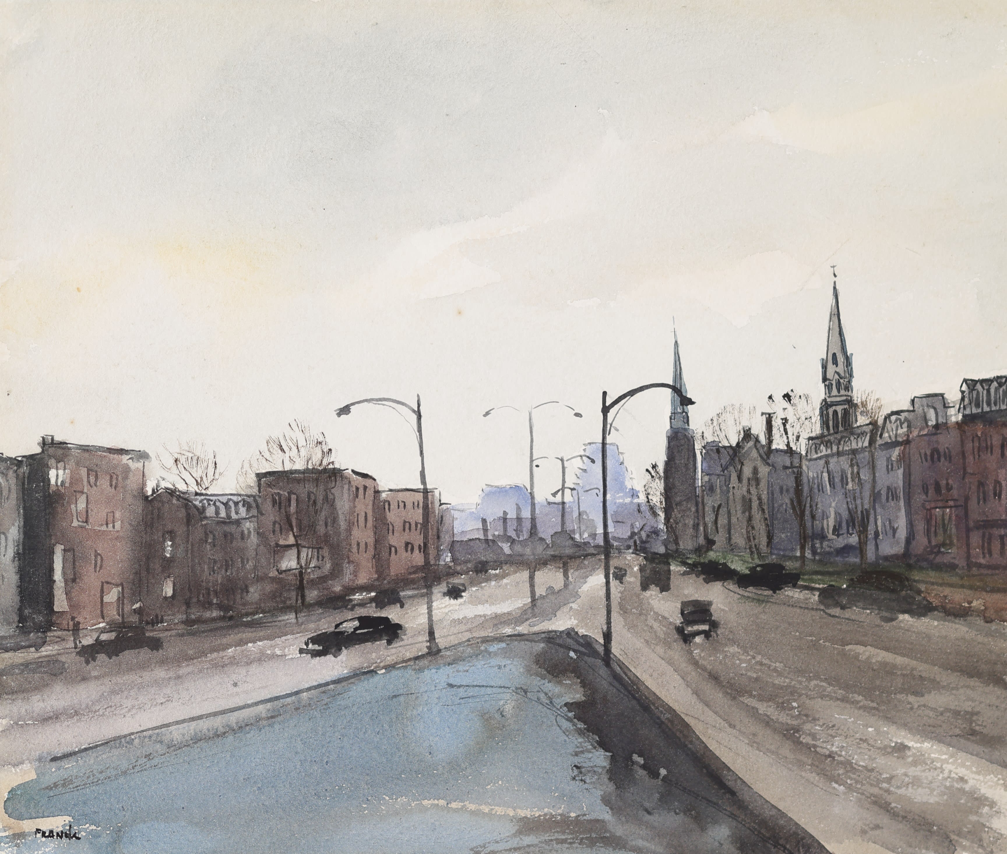 Albert Franck; Dorchester St., Montreal