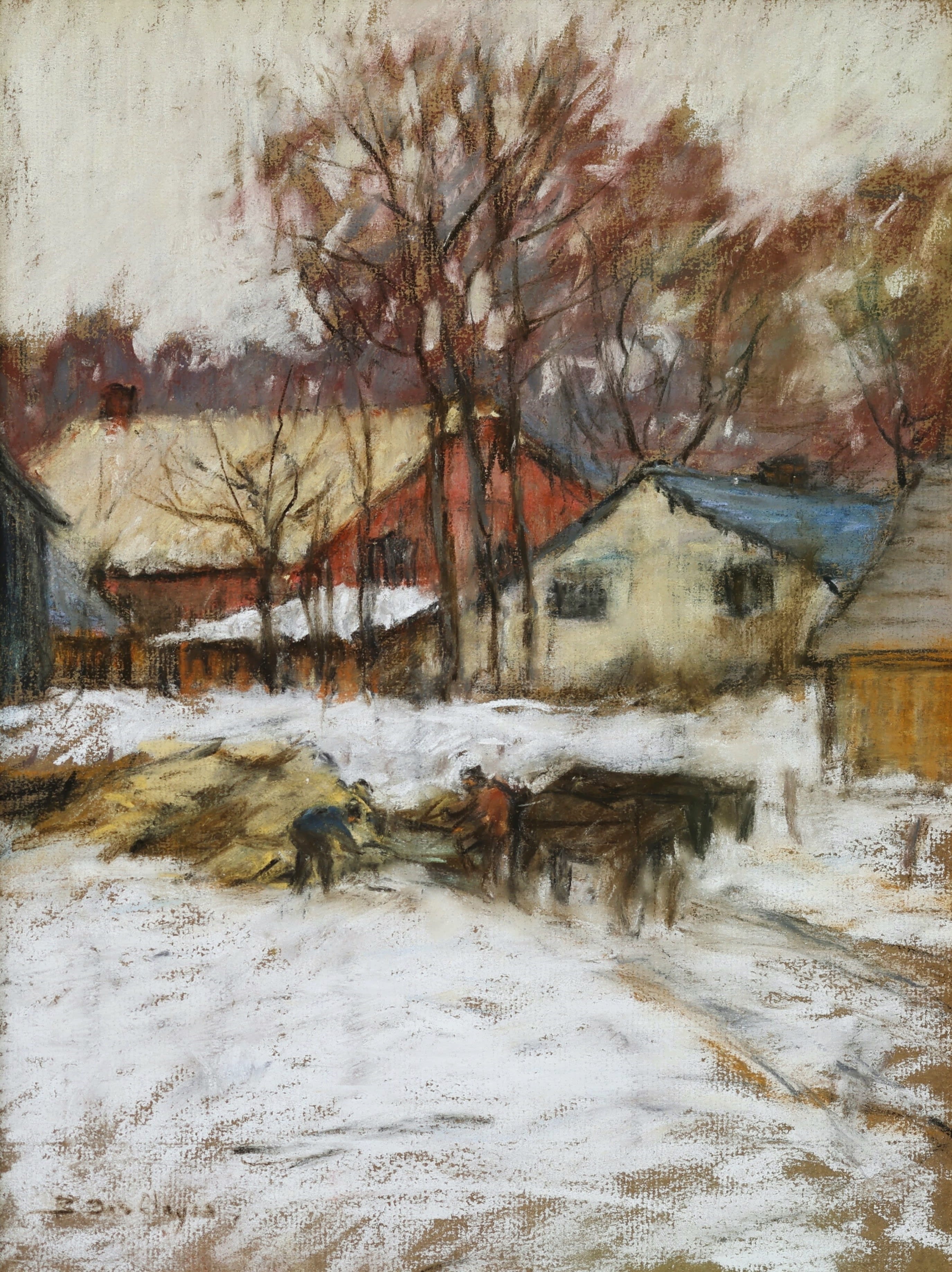 Berthe Des Clayes; Farm Work