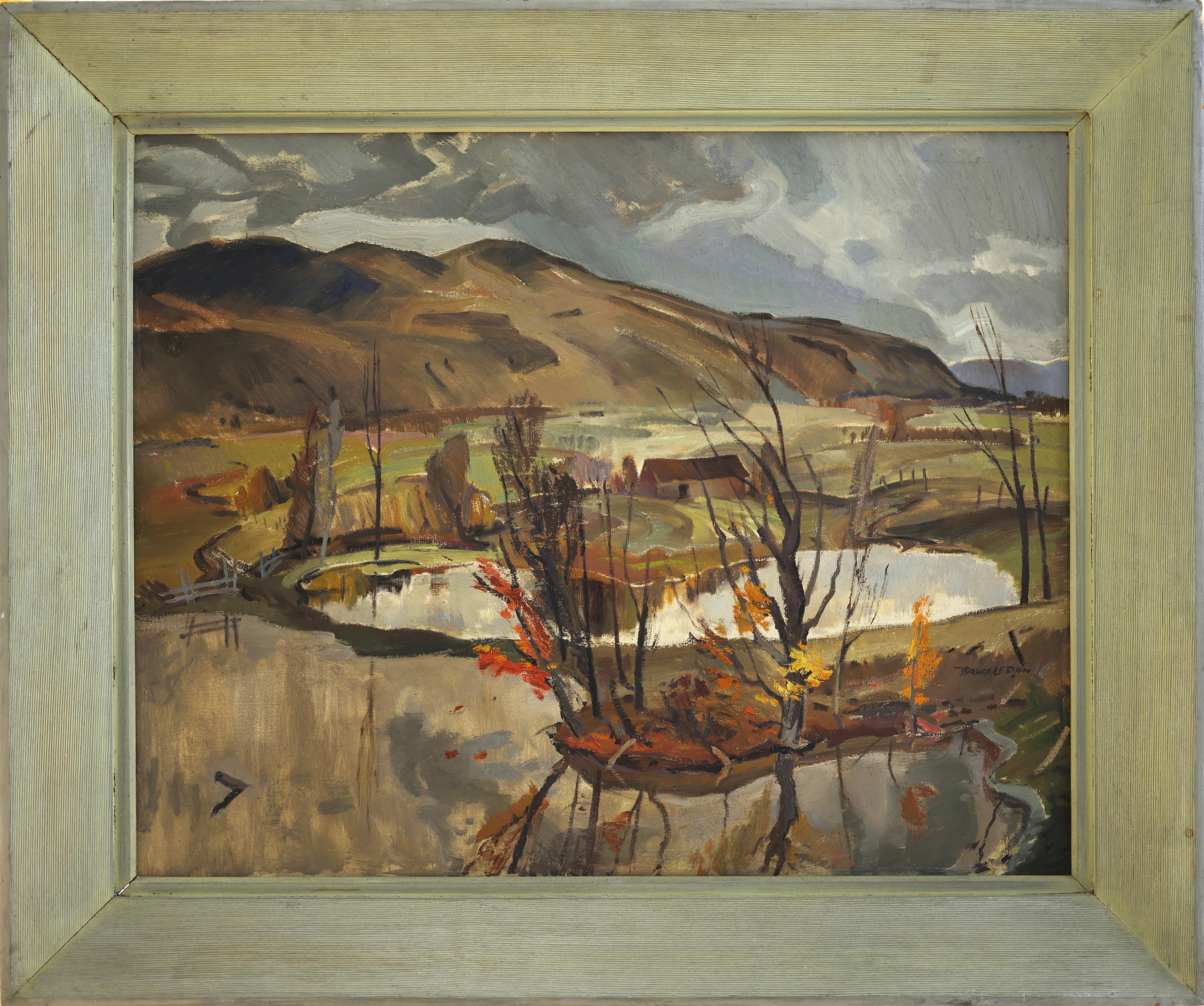 Bruce Le Dain; Pond In October