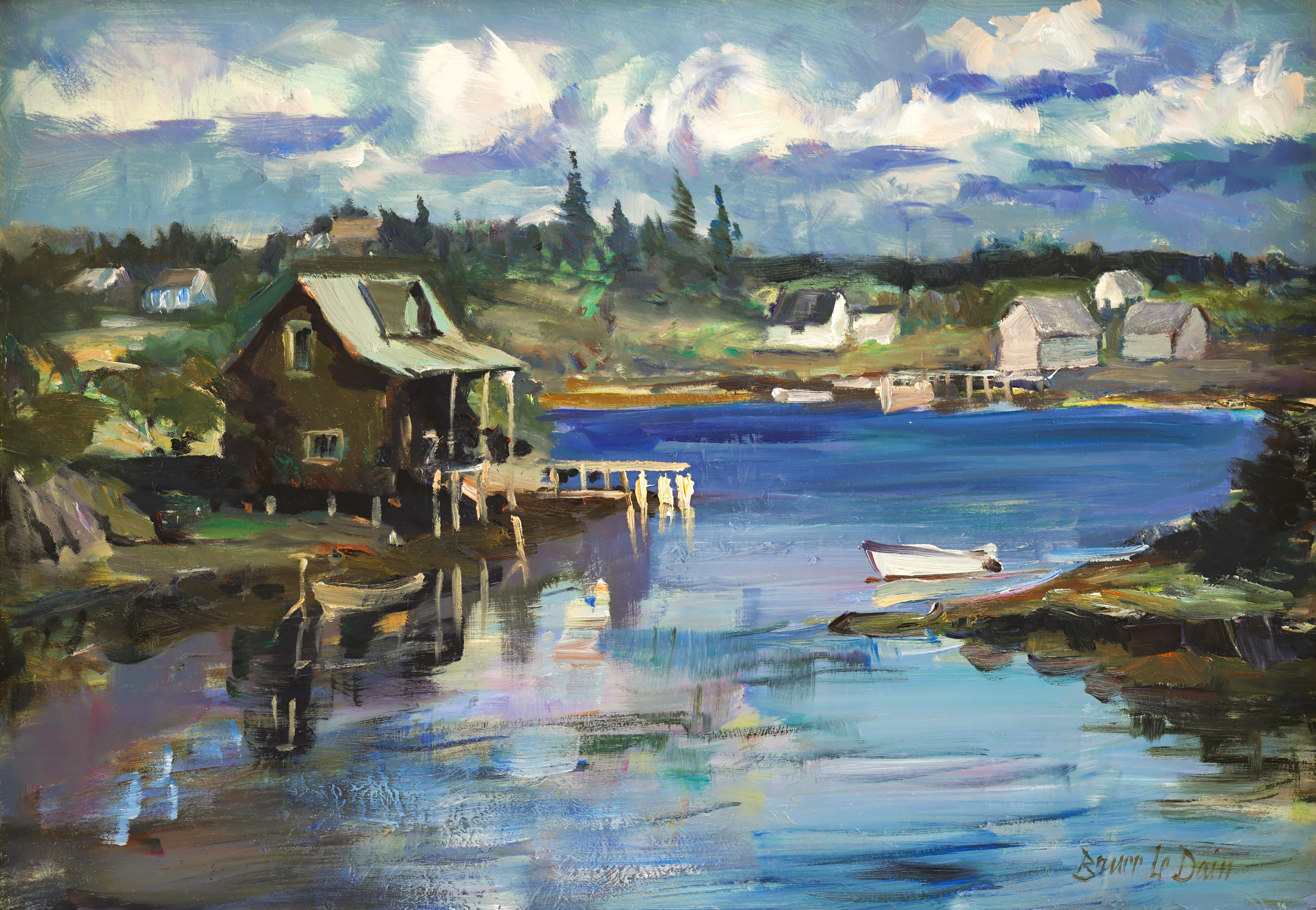 Bruce Le Dain; Summer Afternoon, Schooner Cove, Nova Scotia