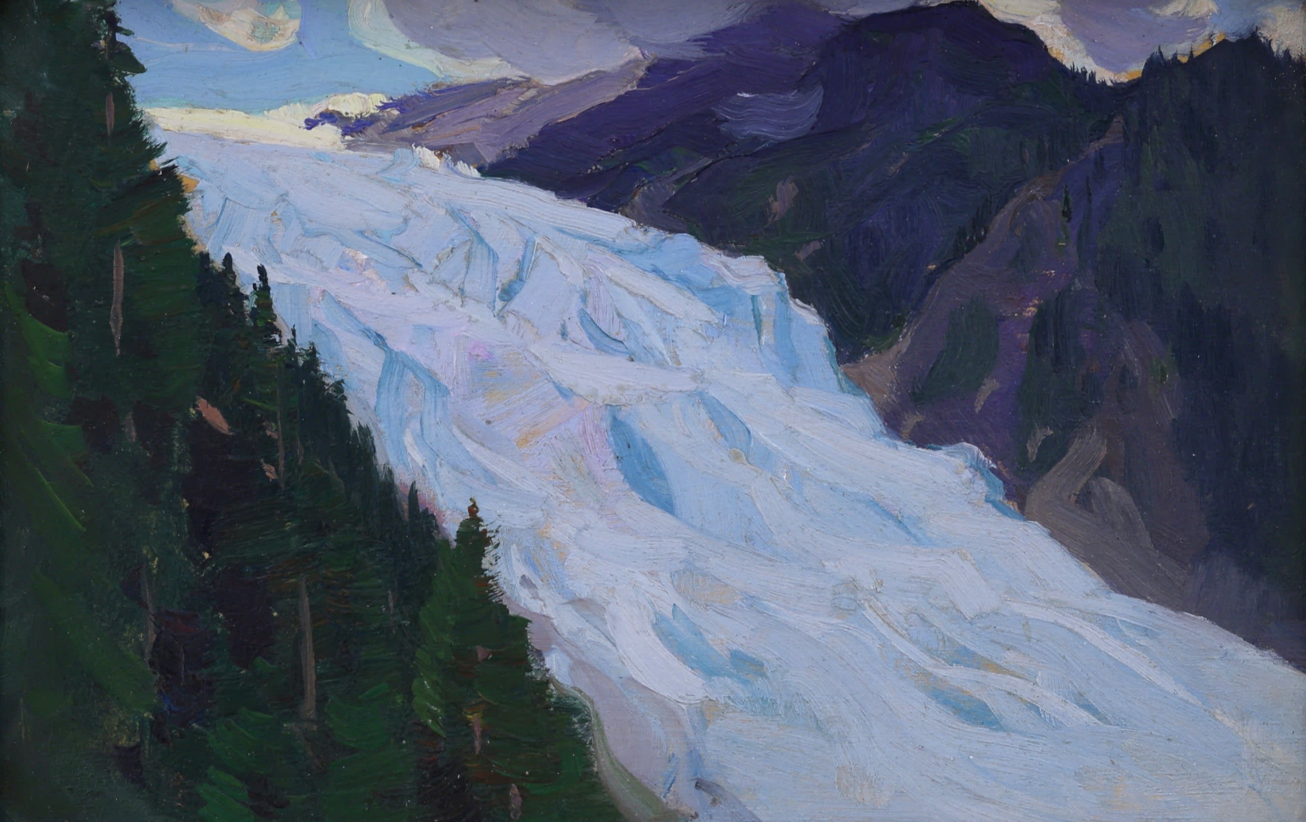 Clarence Gagnon; Glacier