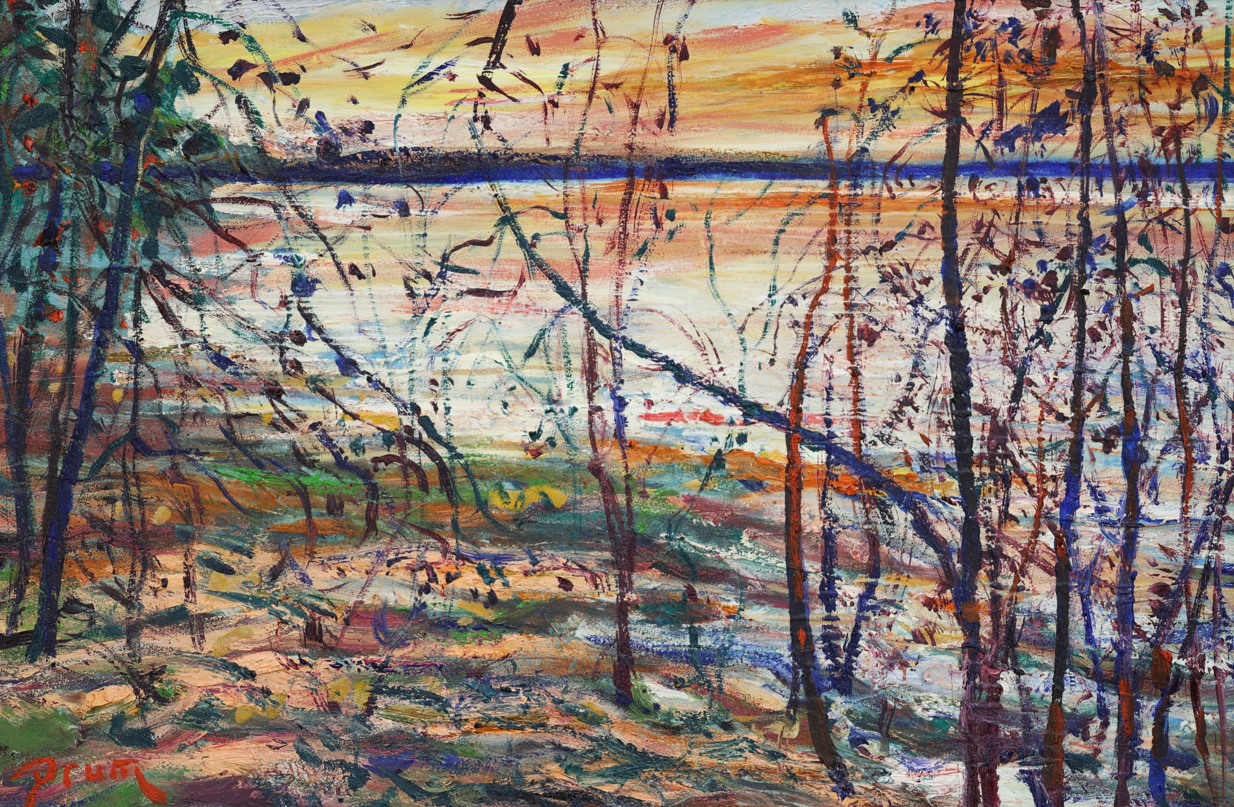 David Drum; Sunset in the Gatineau