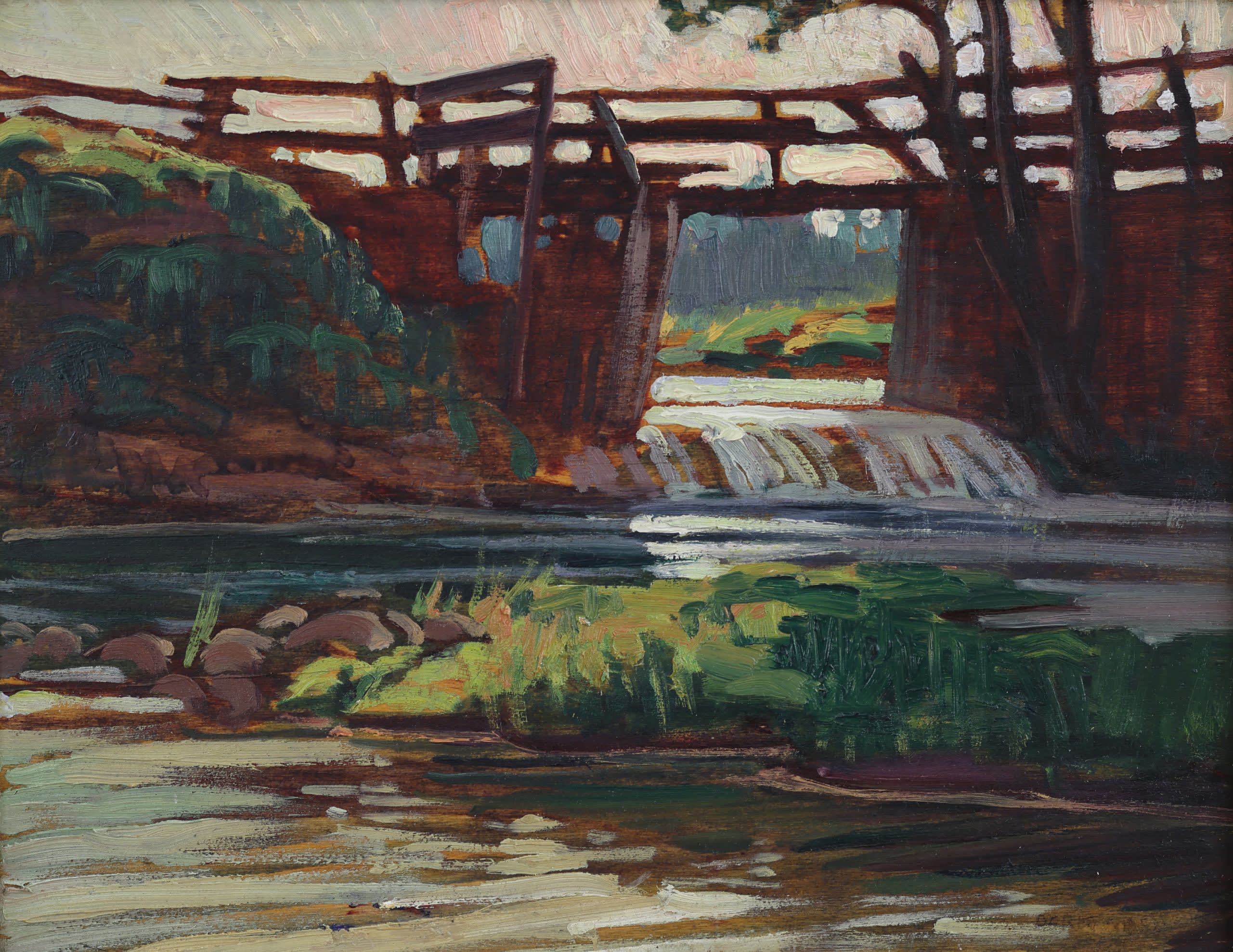 Doris McCarthy; Near Fergus, Ontario