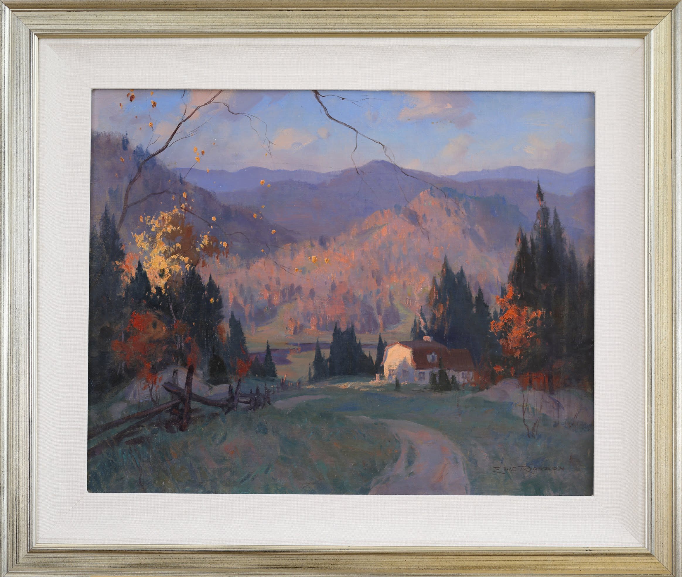 Eric Riordon; Autumn Eve in the Laurentians