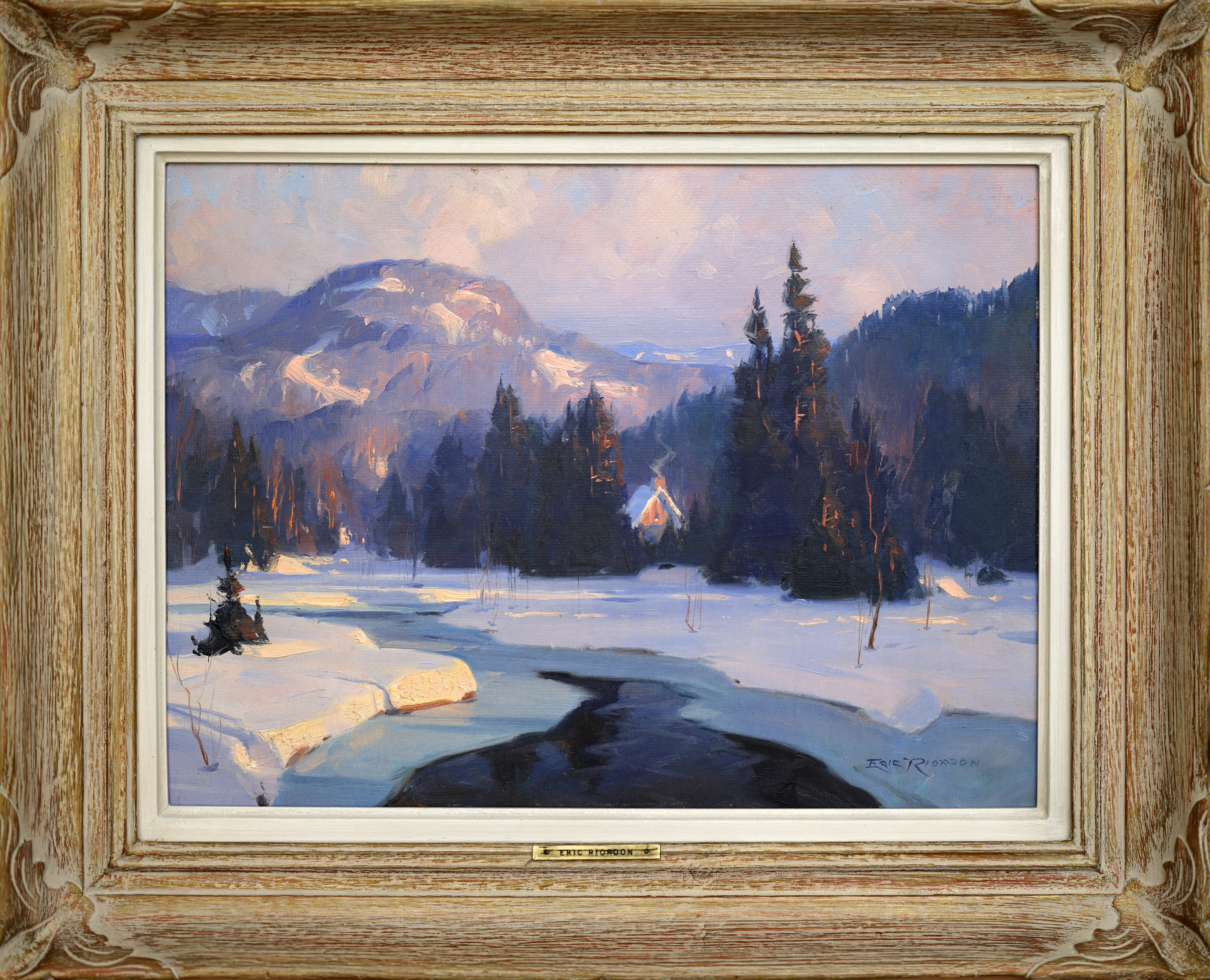 Eric Riordon; January Afternoon, Mulet River