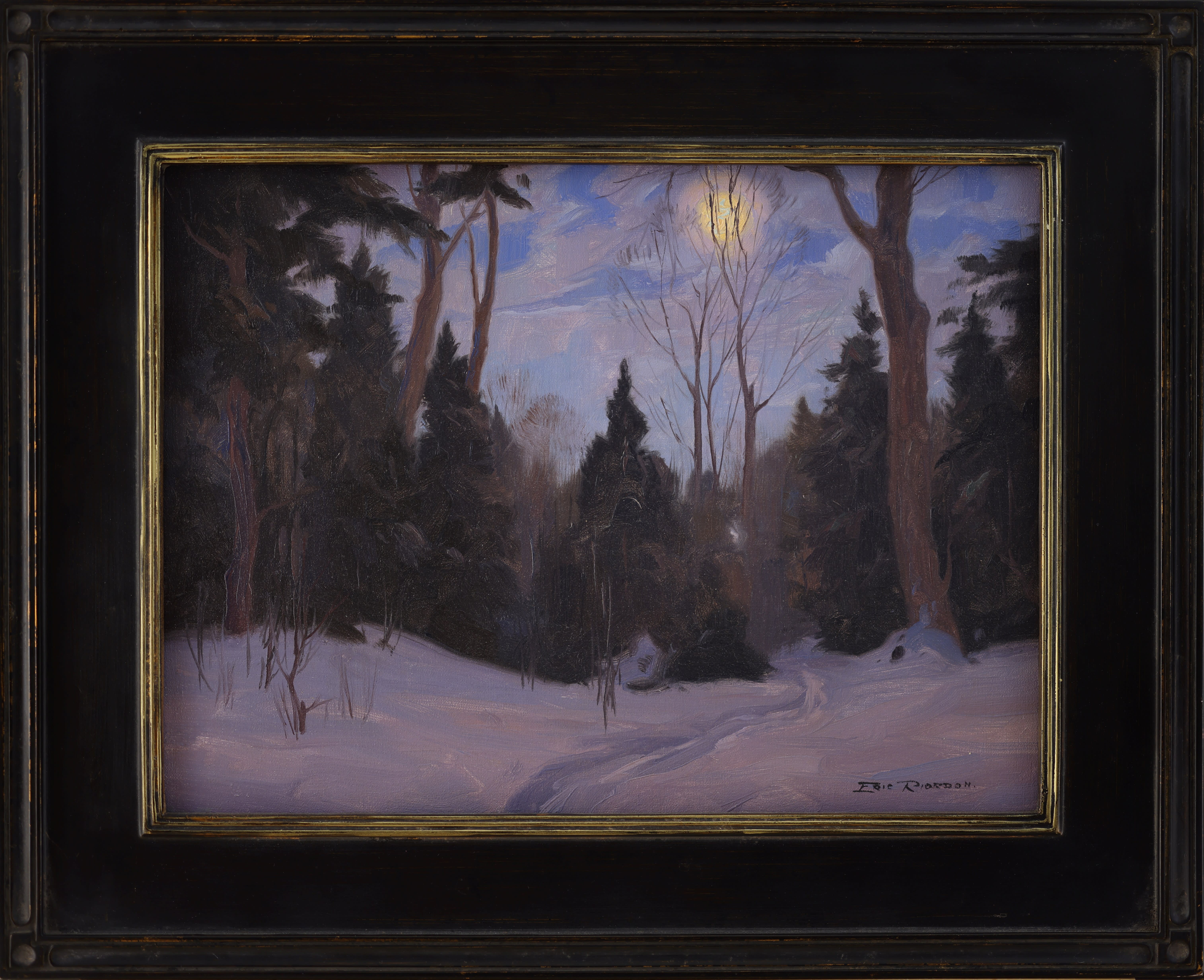 Eric Riordon; Laurentians, Forest in Winter