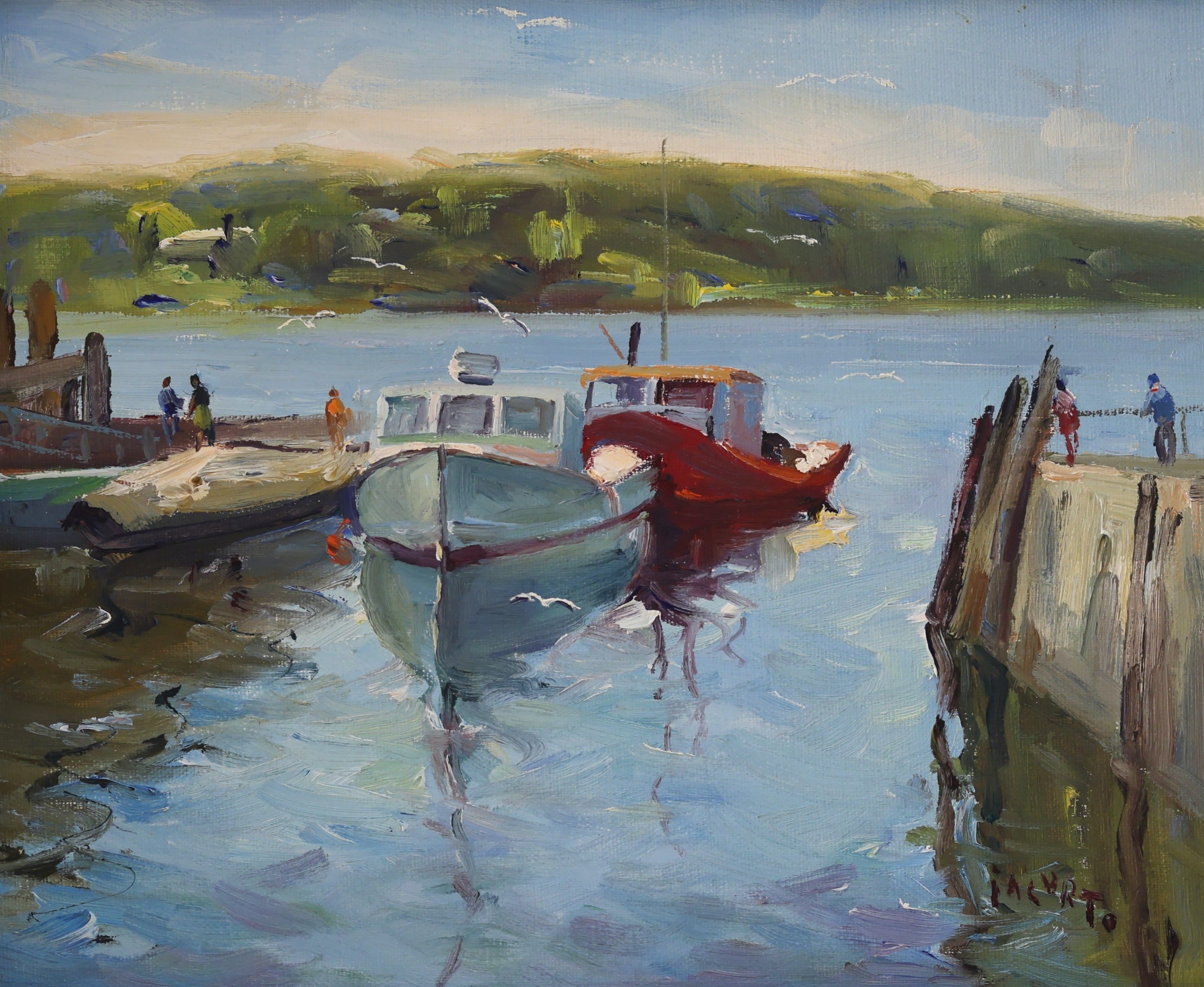 Frank Iacurto; Etude de Bateaux