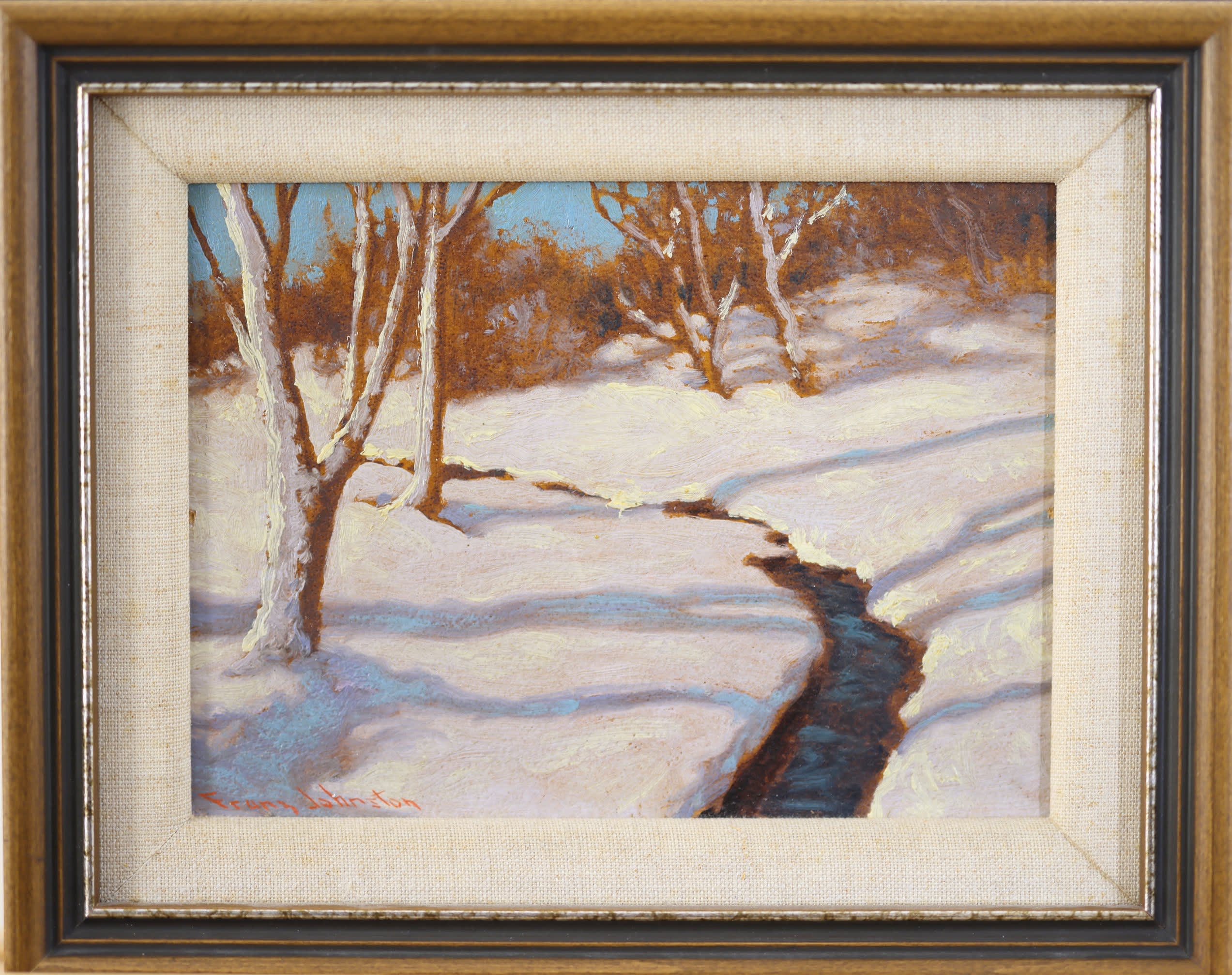 Frank Johnston; Winter Sun