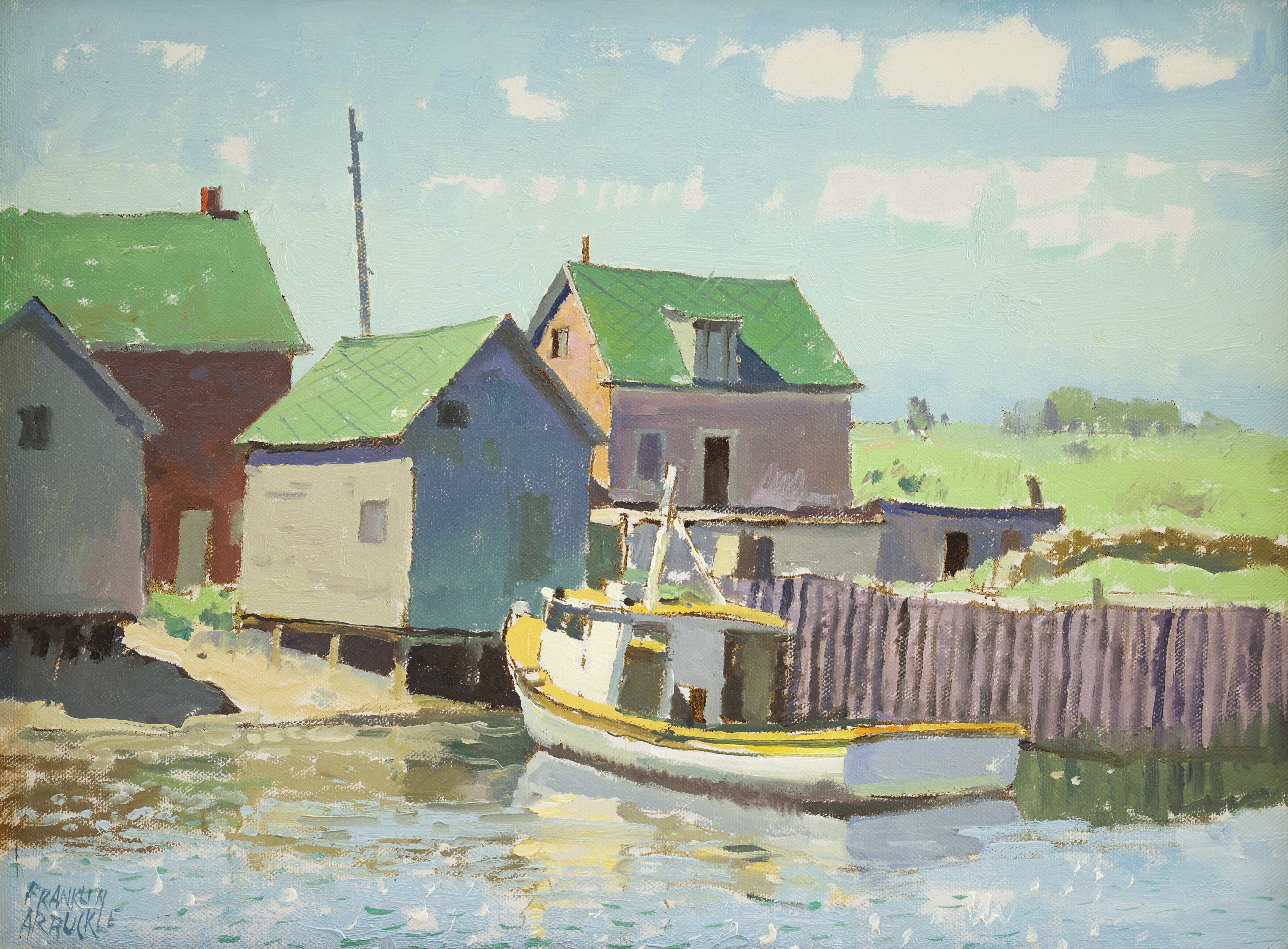 Franklin Arbuckle; Sunny Afternoon, Port Maitland, NS