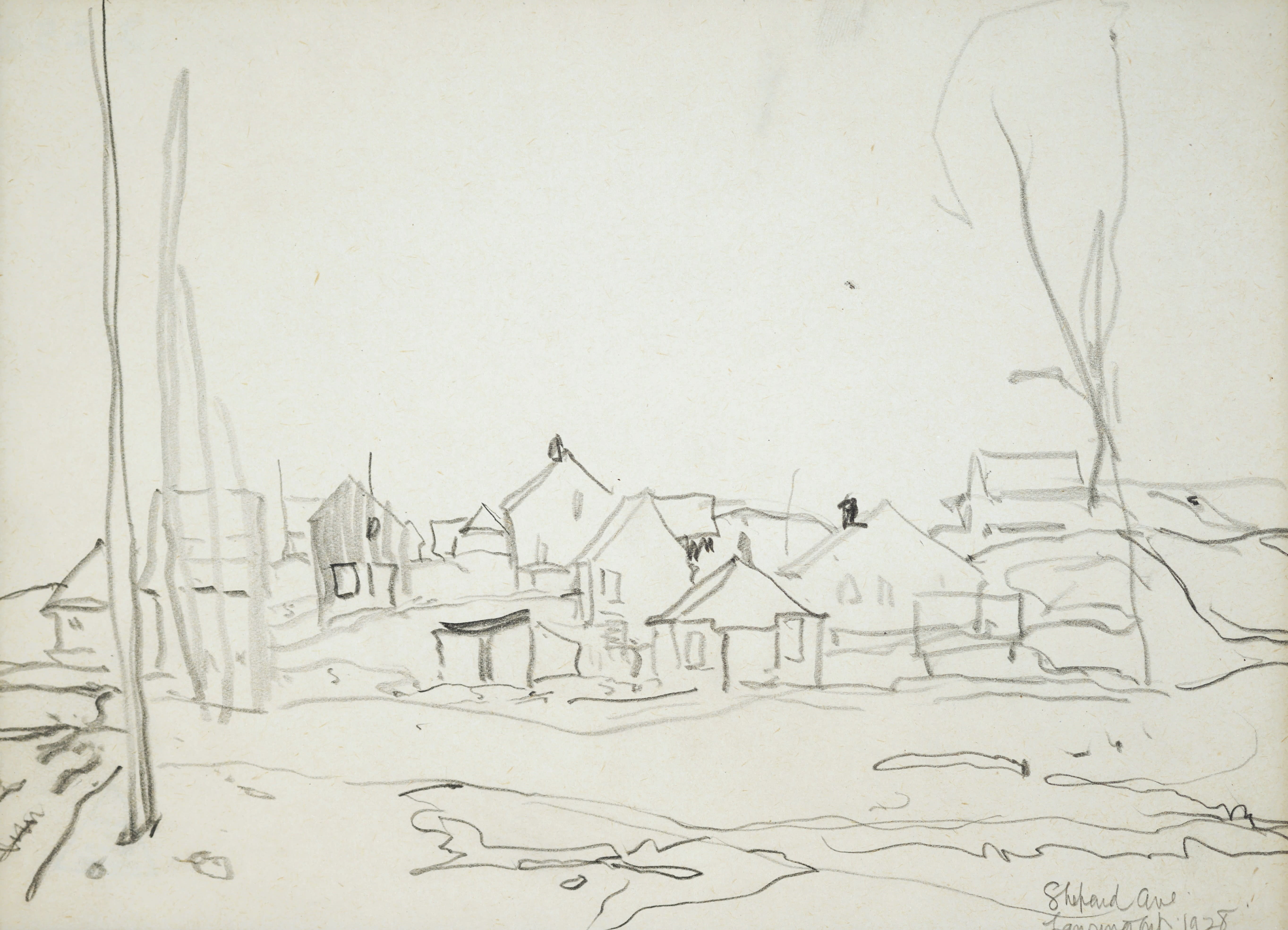 Franklin Carmichael; Sheppard Avenue, Lansing