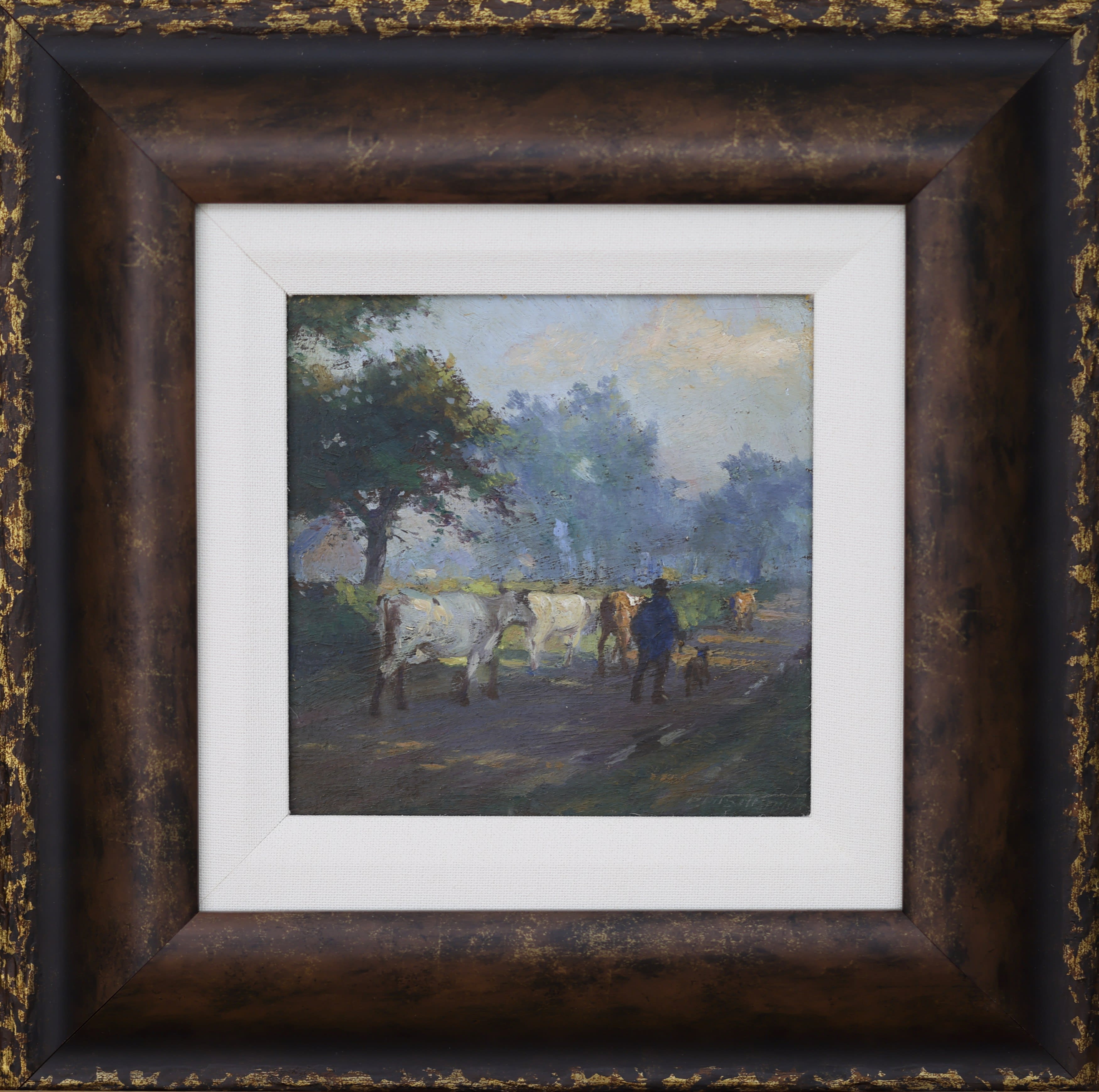 Frederic Marlett Bell-Smith; Leading the Cattle