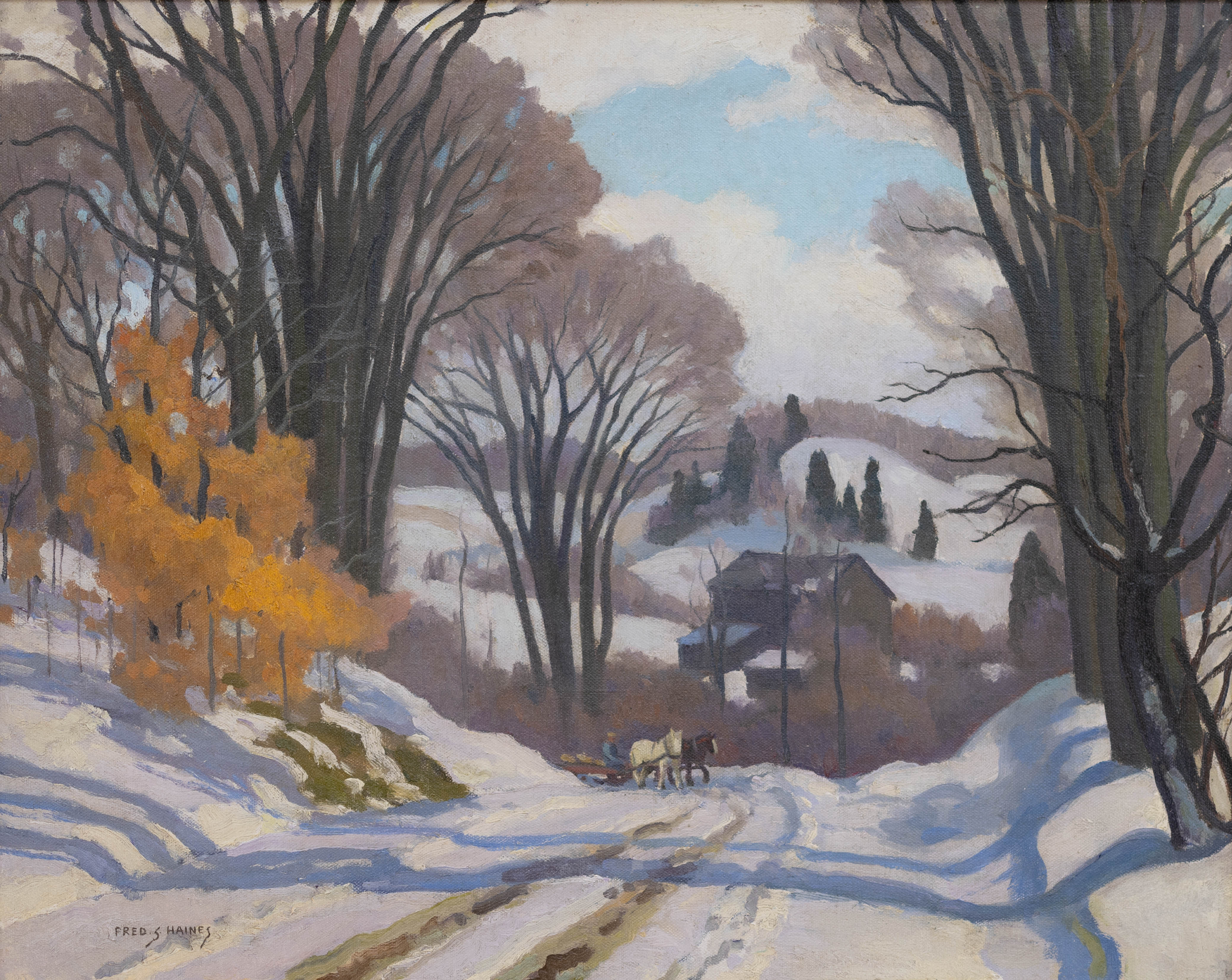 Frederick Stanley Haines; Burns Farm, Caledon