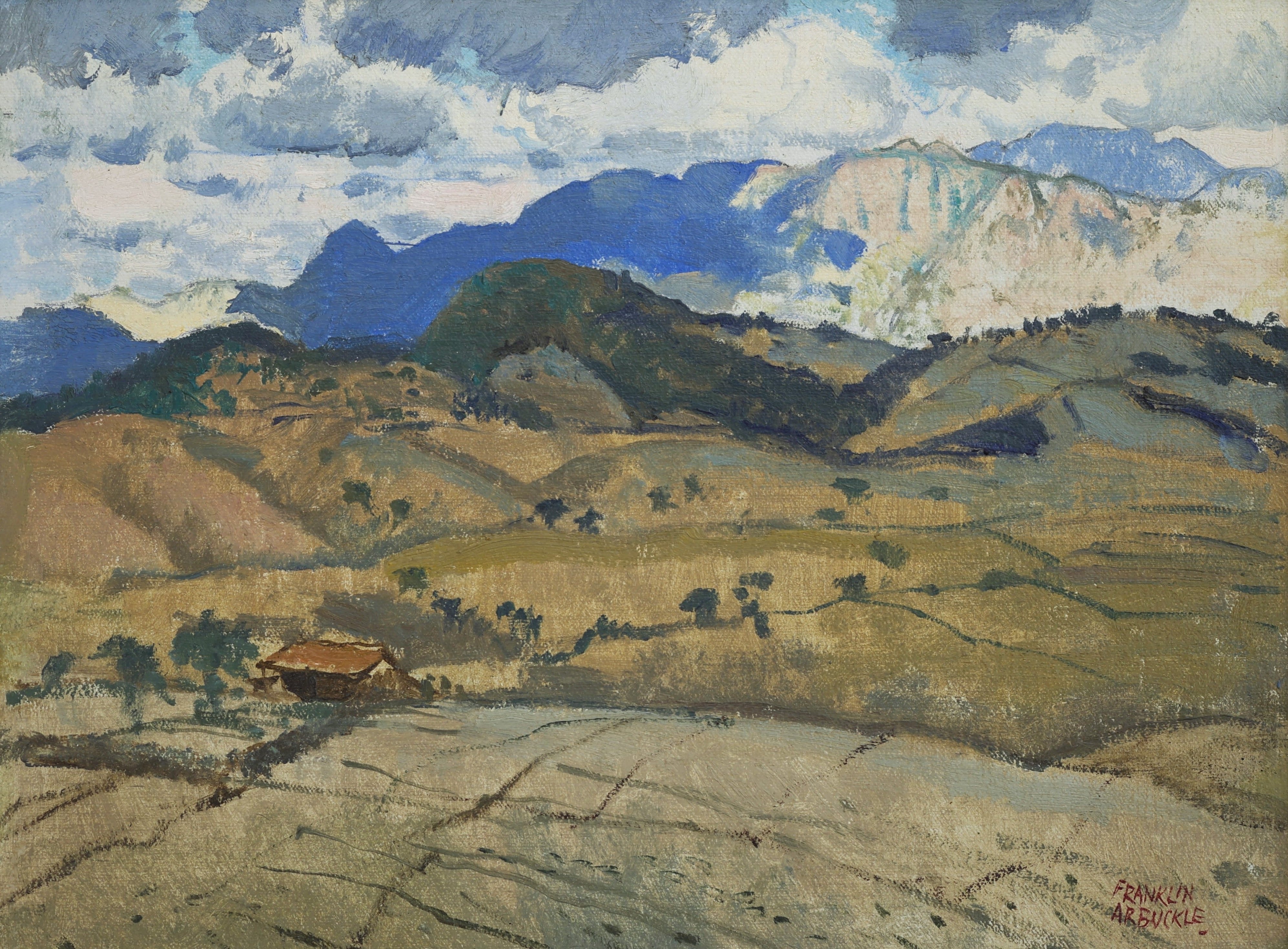 Franklin Arbuckle; Dry Country Near Taxco, Mexico
