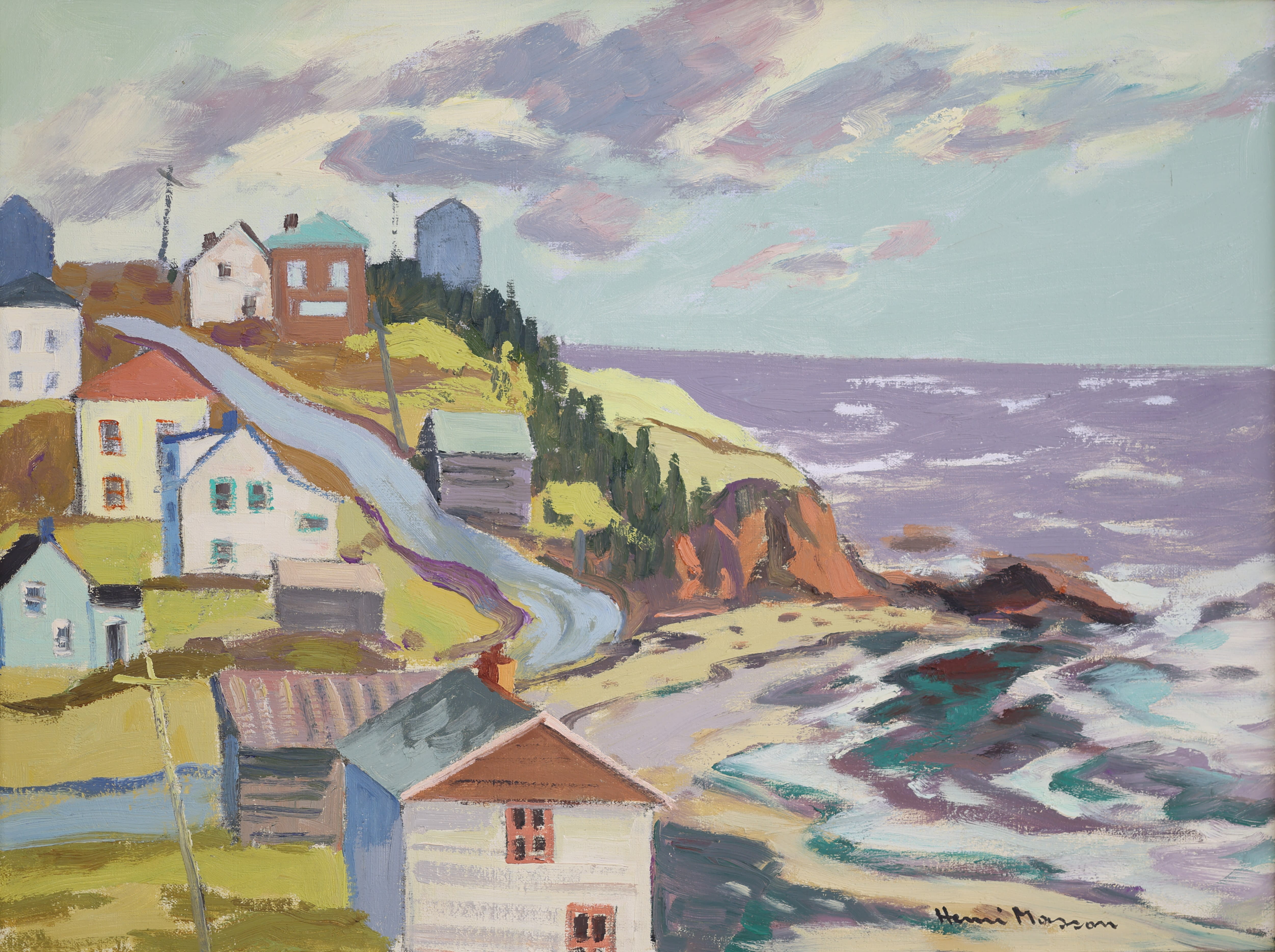 Henri Masson; Pointe Frégate, Gaspésie