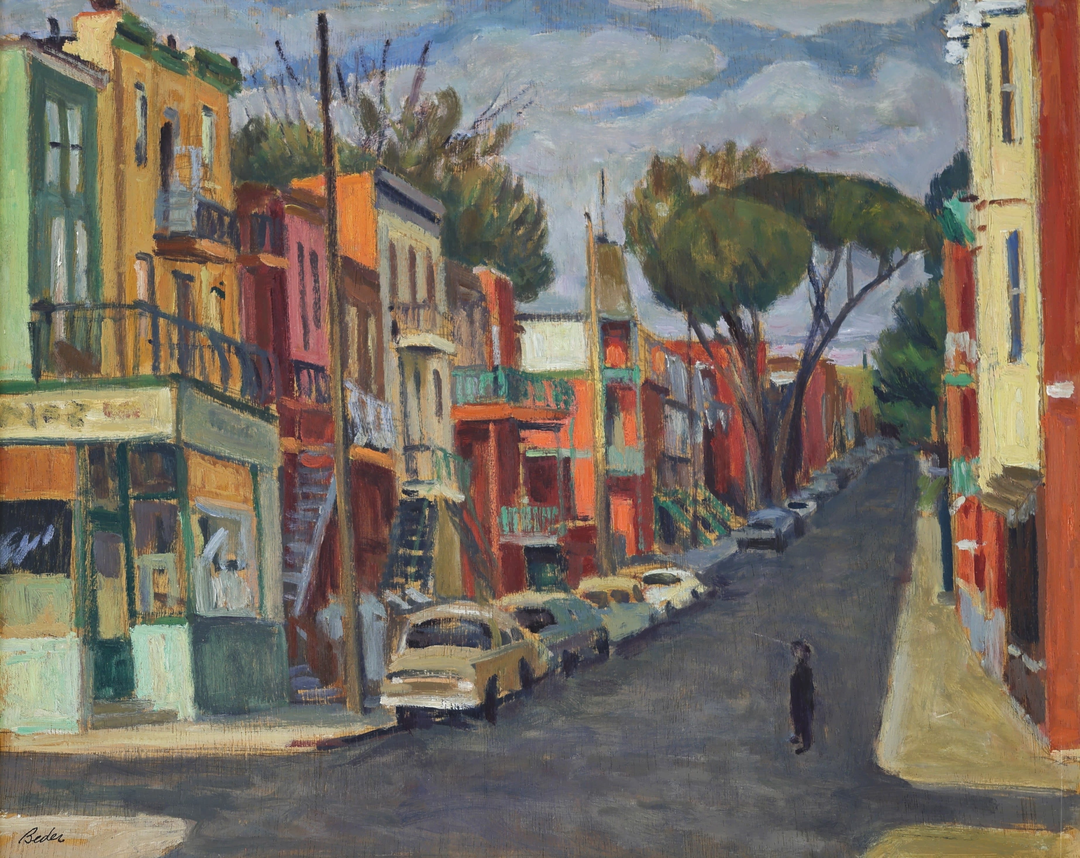 Jack Beder; Street in Montreal