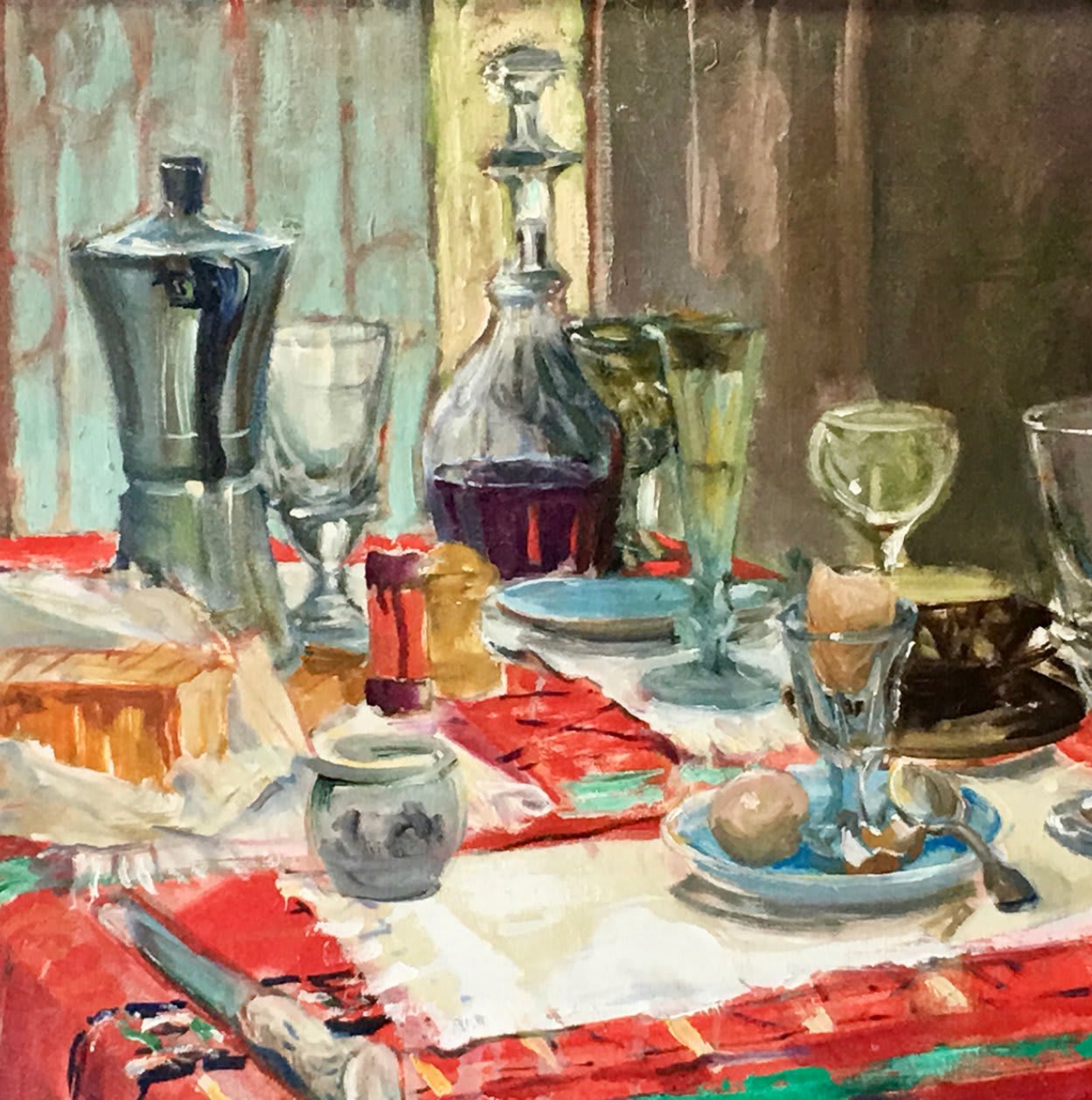 Joseph Plaskett; Still Life