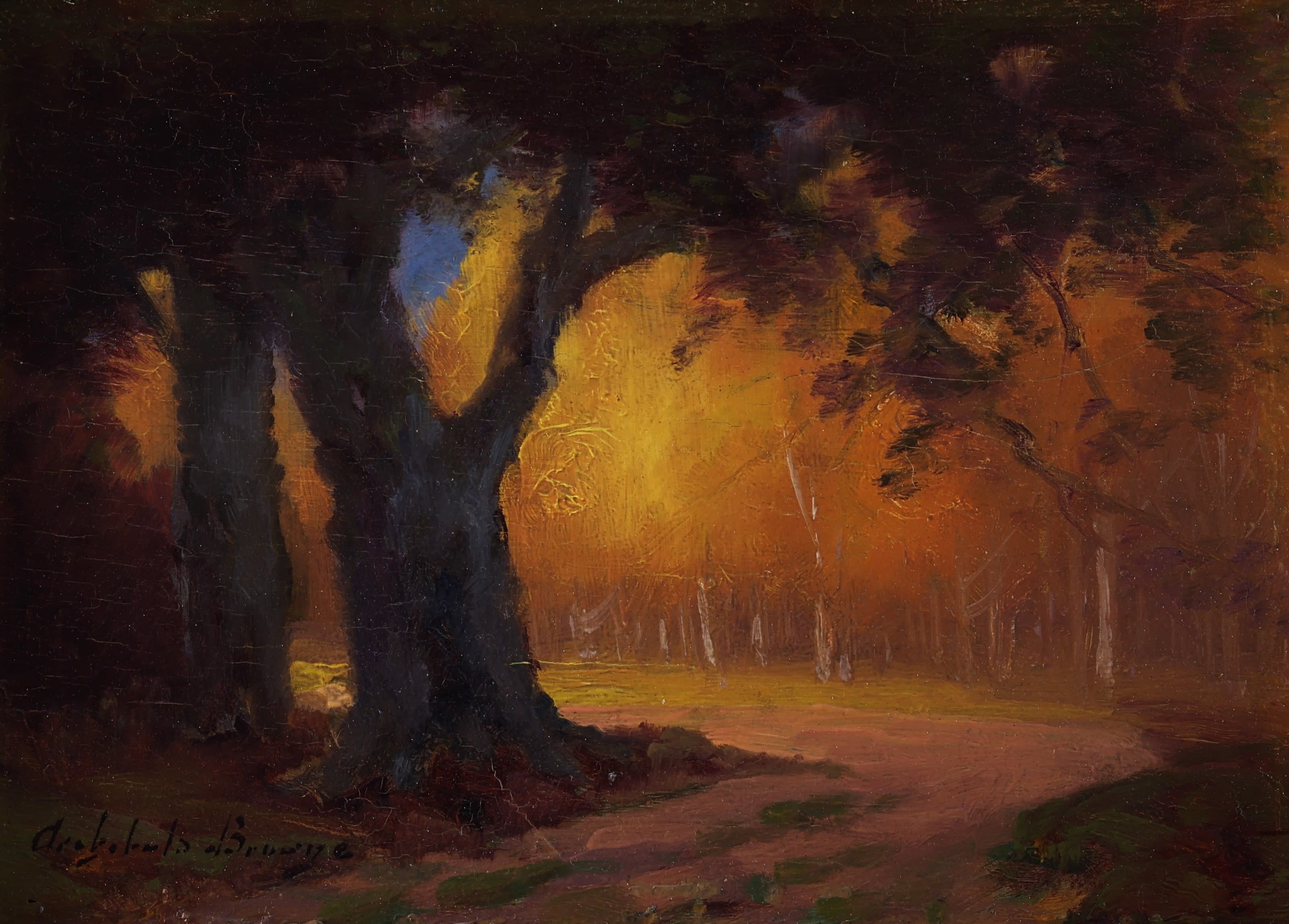 Joseph Archibald Browne; Path Through the Woods 