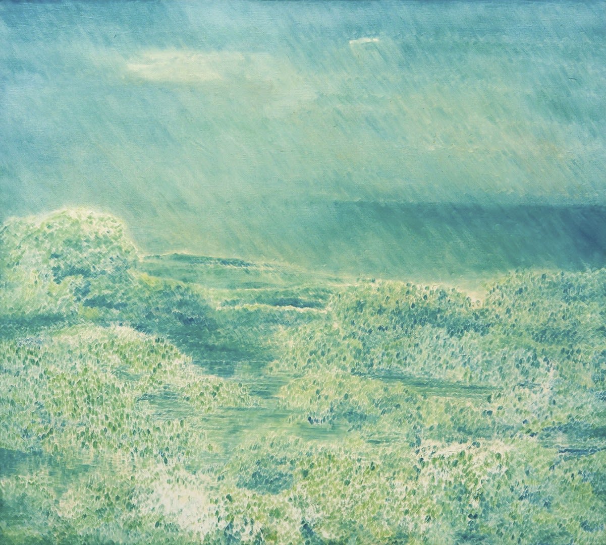 Kazuo Nakamura; Landscape 1974