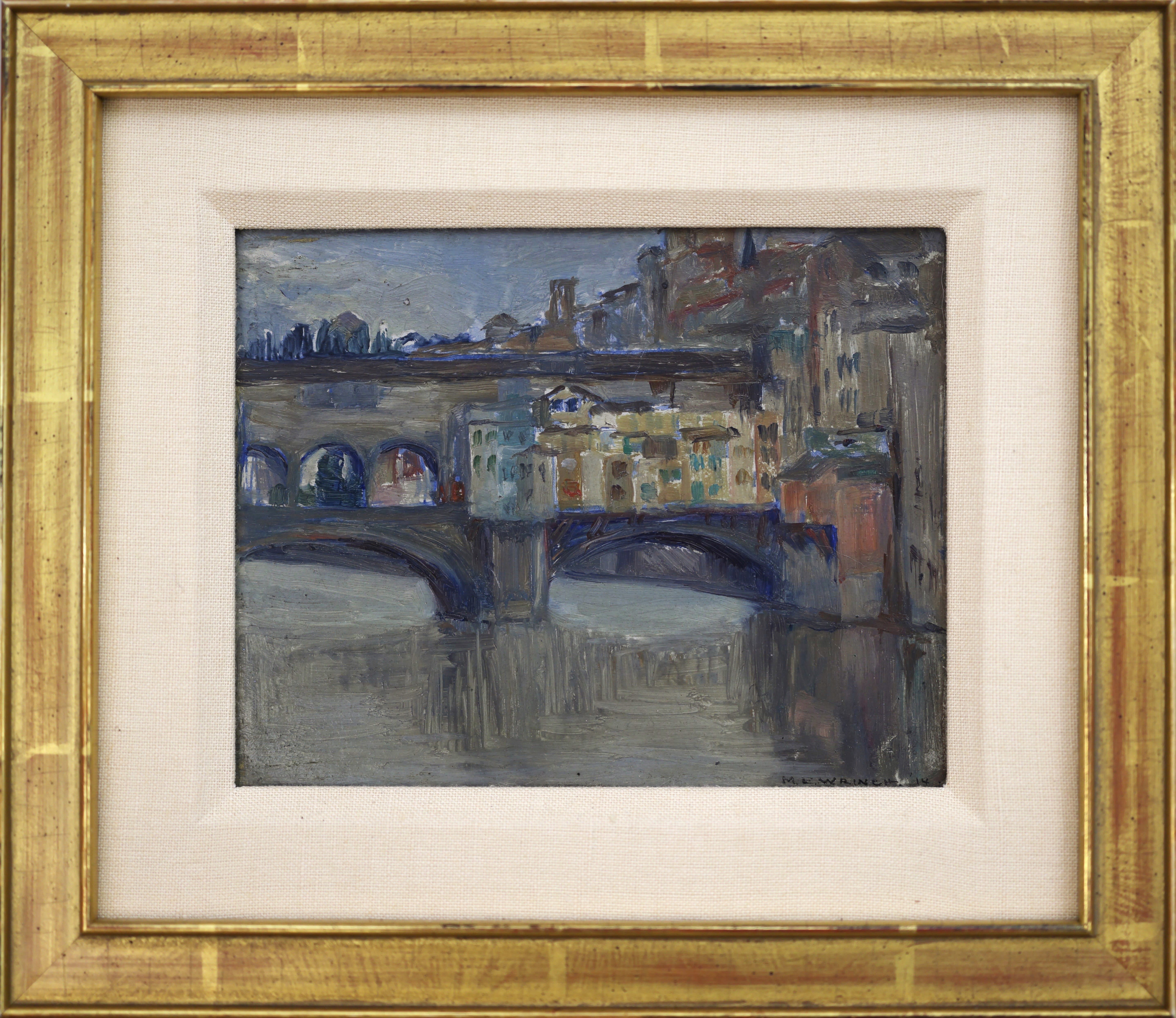 Mary Evelyn Wrinch; Ponte Vecchio, Venice