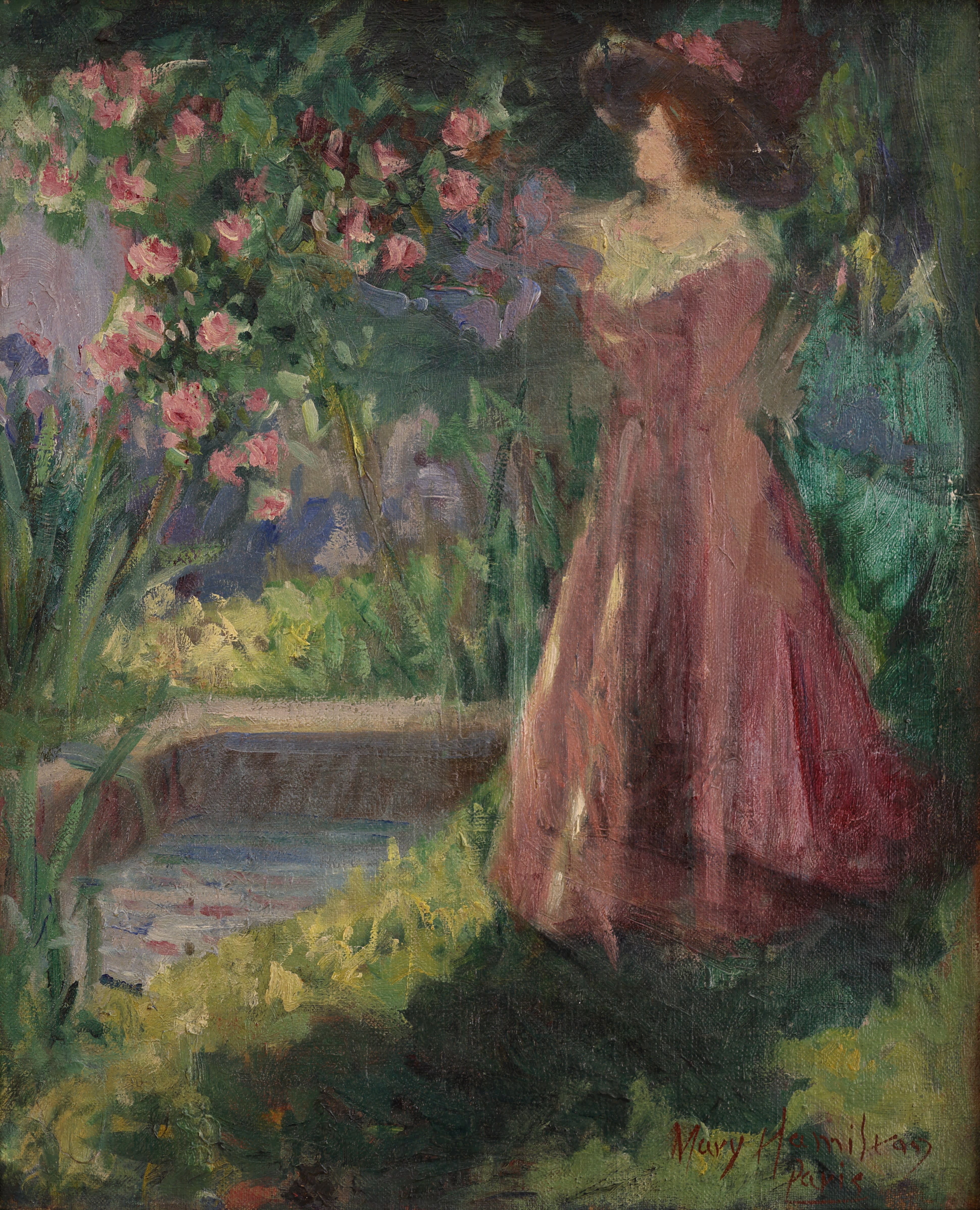 Mary Riter Hamilton; In the Garden