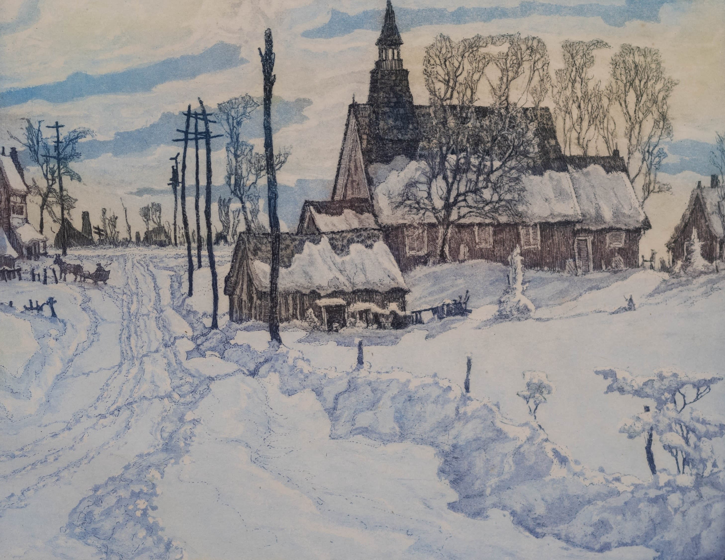 Nicholas Hornyansky; December Sunday