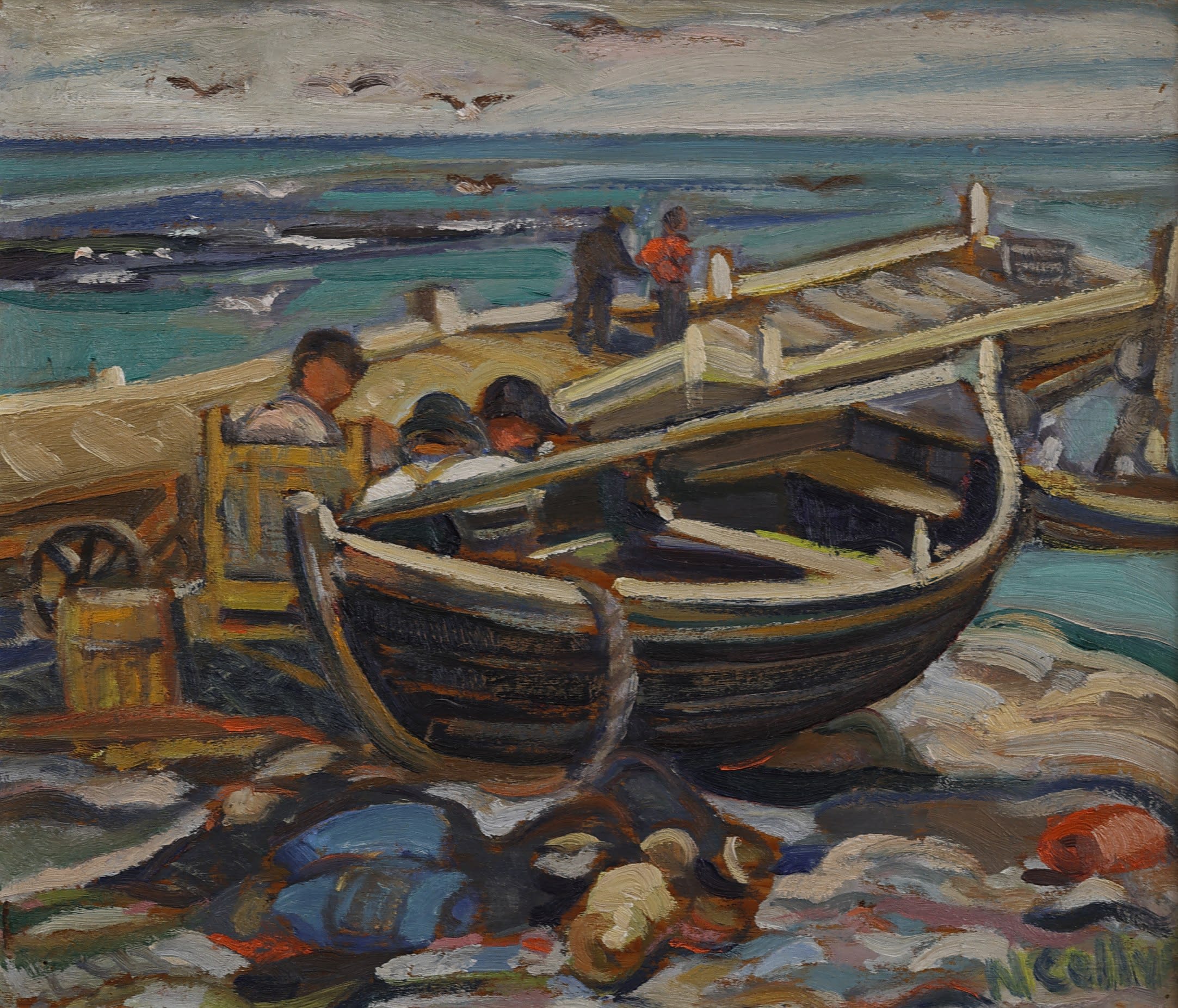 Nora Collyer; Beach, Perse, P.Q