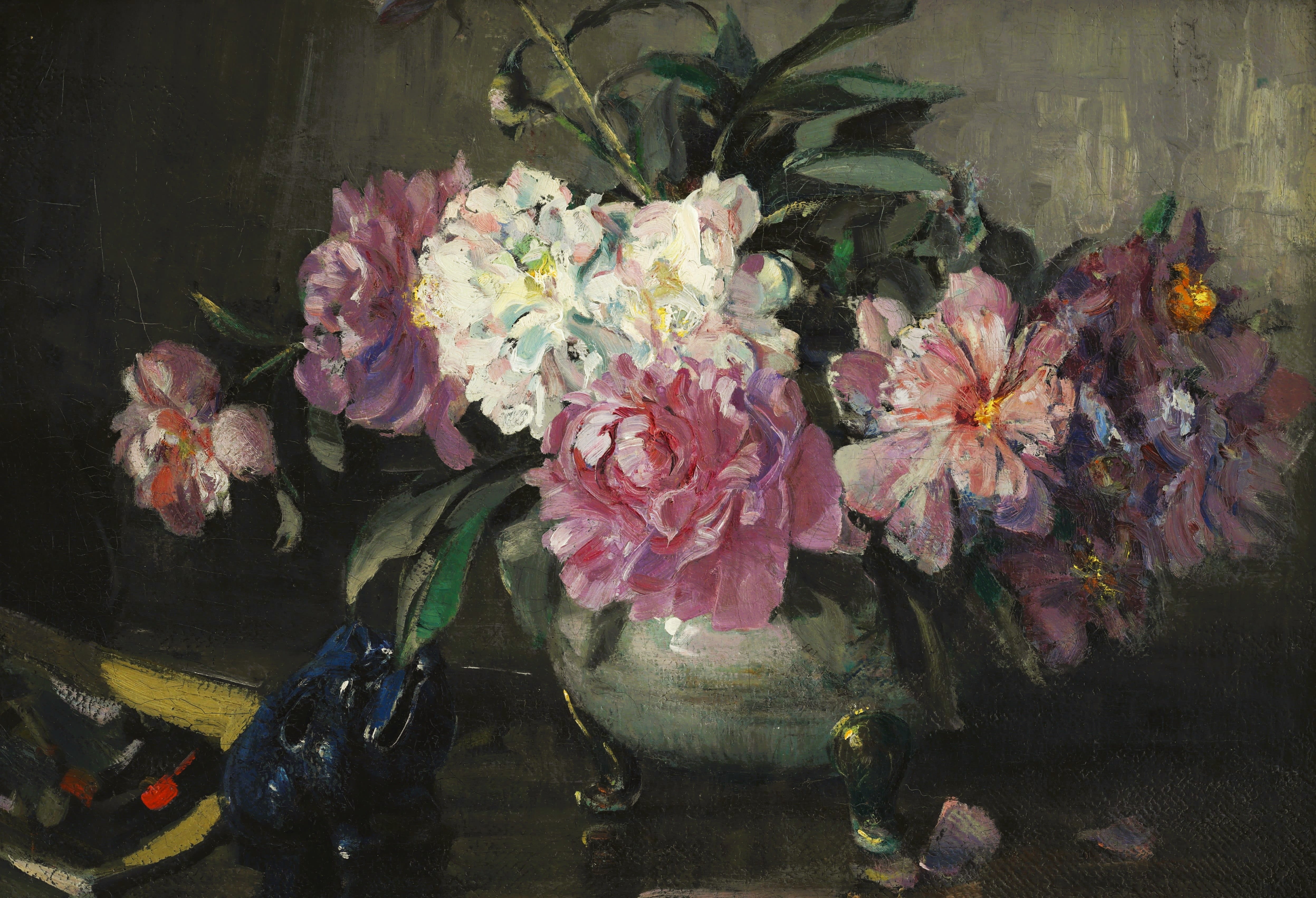 Peleg Franklin Brownell; Peonies