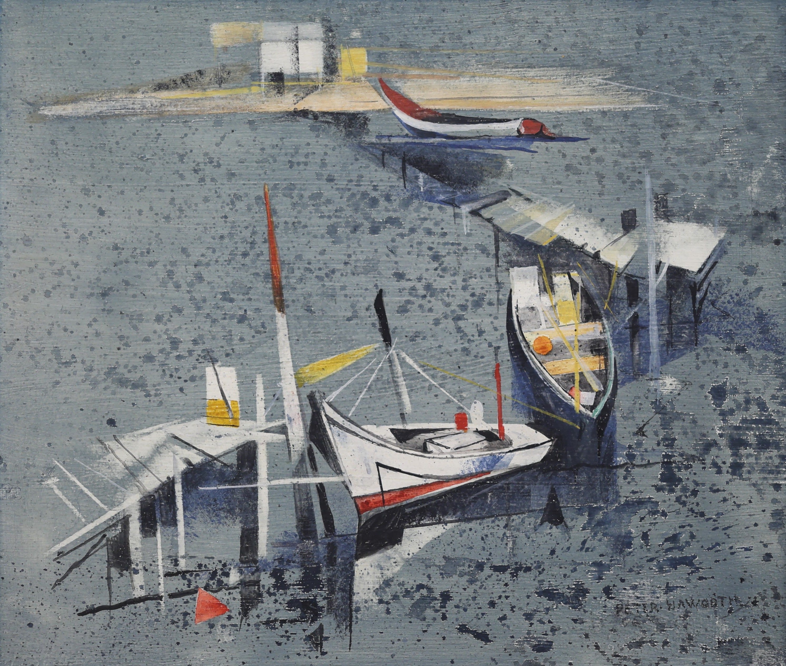 Peter Haworth; Mooring Quays and Boats