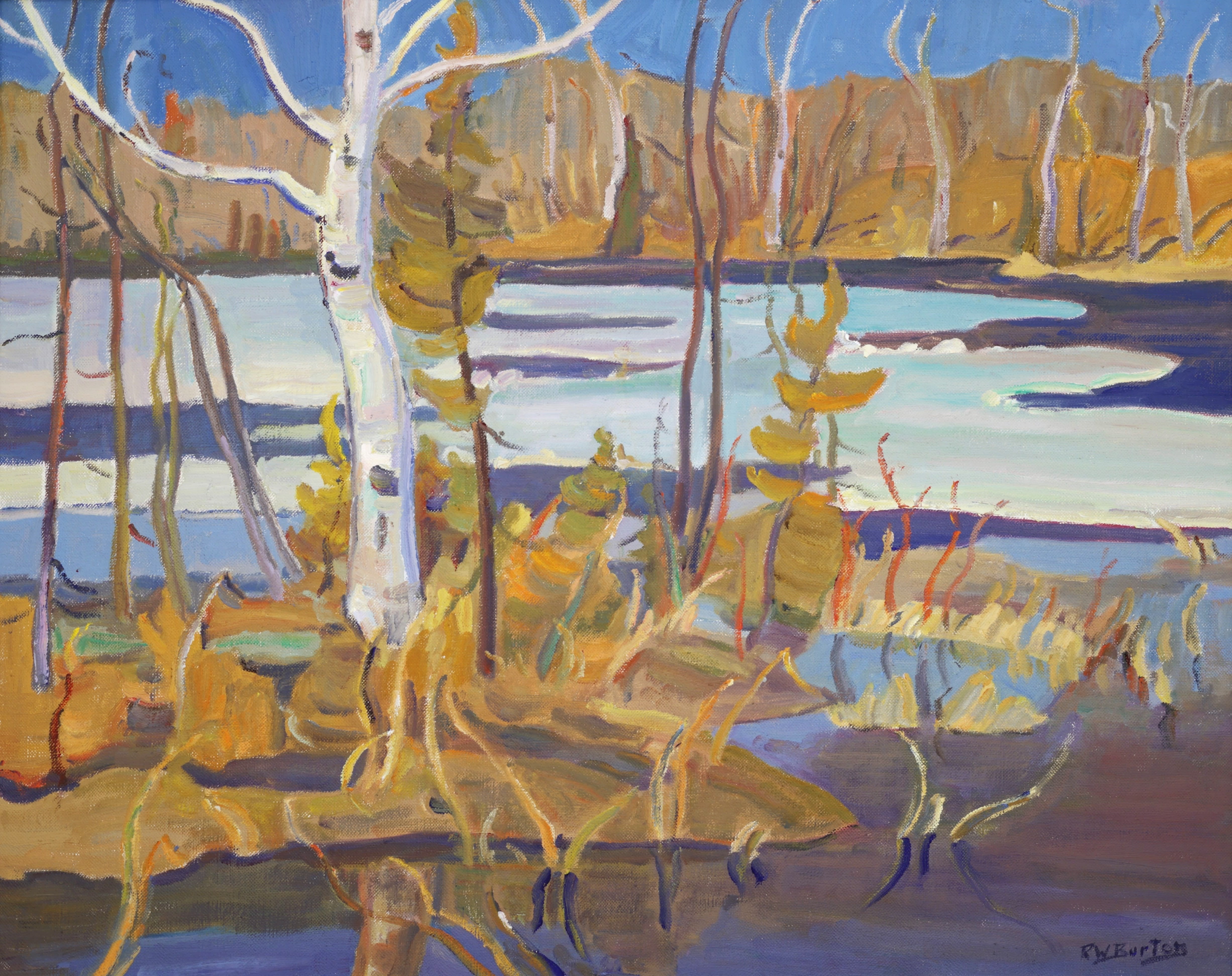 Ralph Burton; Spring, Clayton Lake, ON