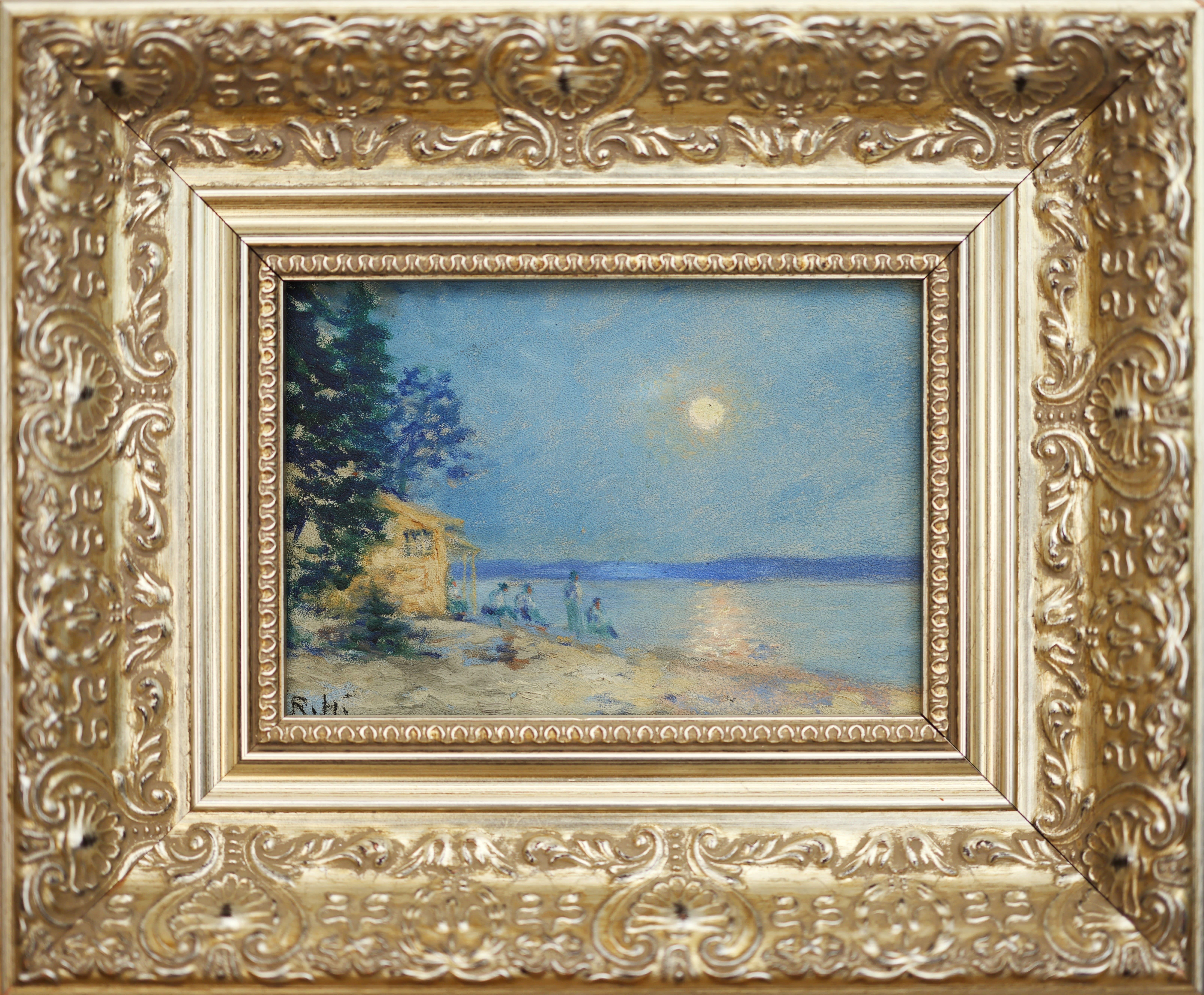 Robert Harris; The Camp on Andrew's Island, Mahone Bay, NS