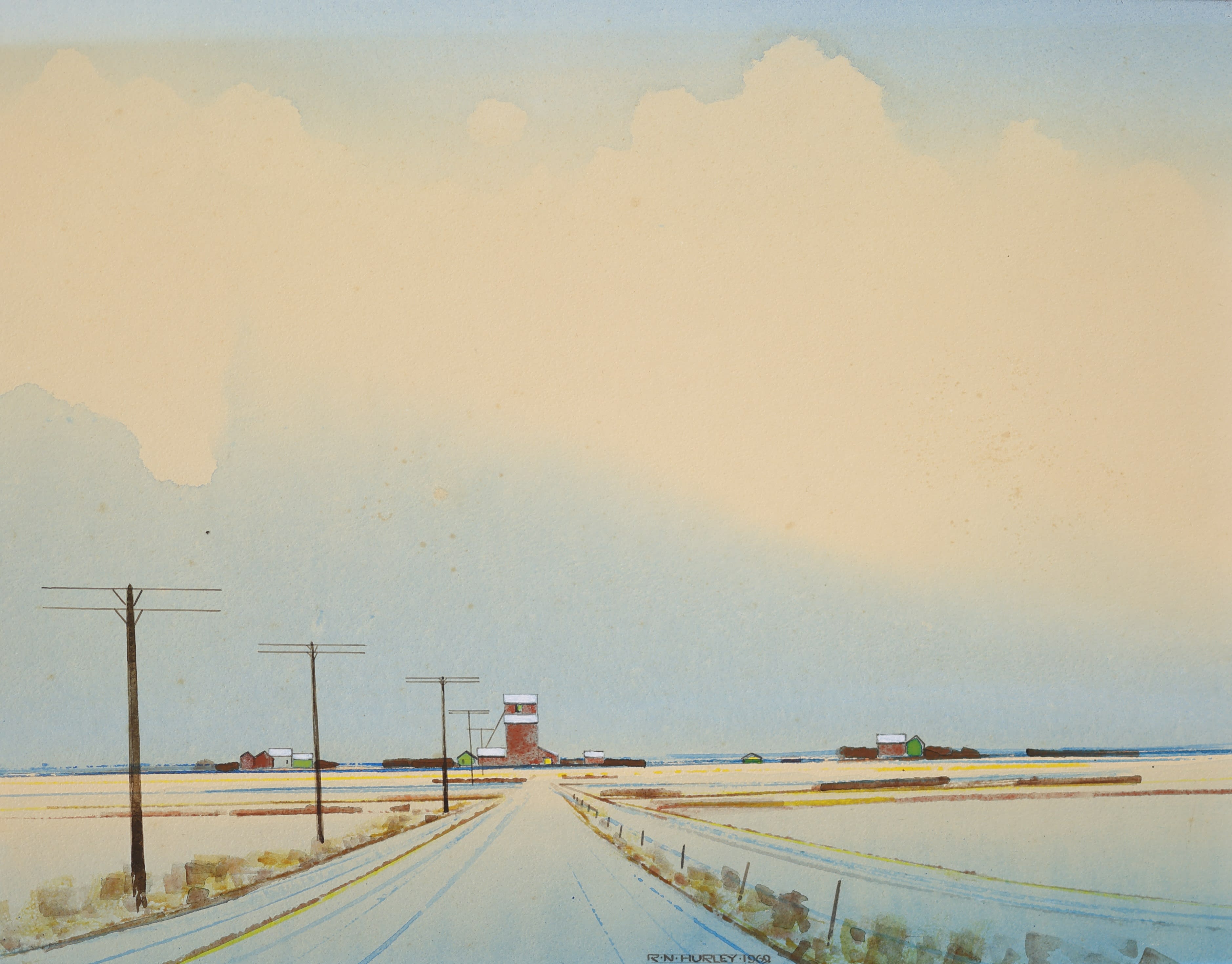 Robert Newton Hurley; Grain Elevator